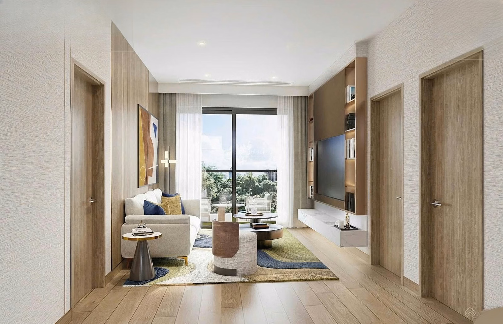 Cash-strapped, selling cheaper than 800 million Masteri Grand View 2BR-2WC|83m2 beautiful floor The Global City