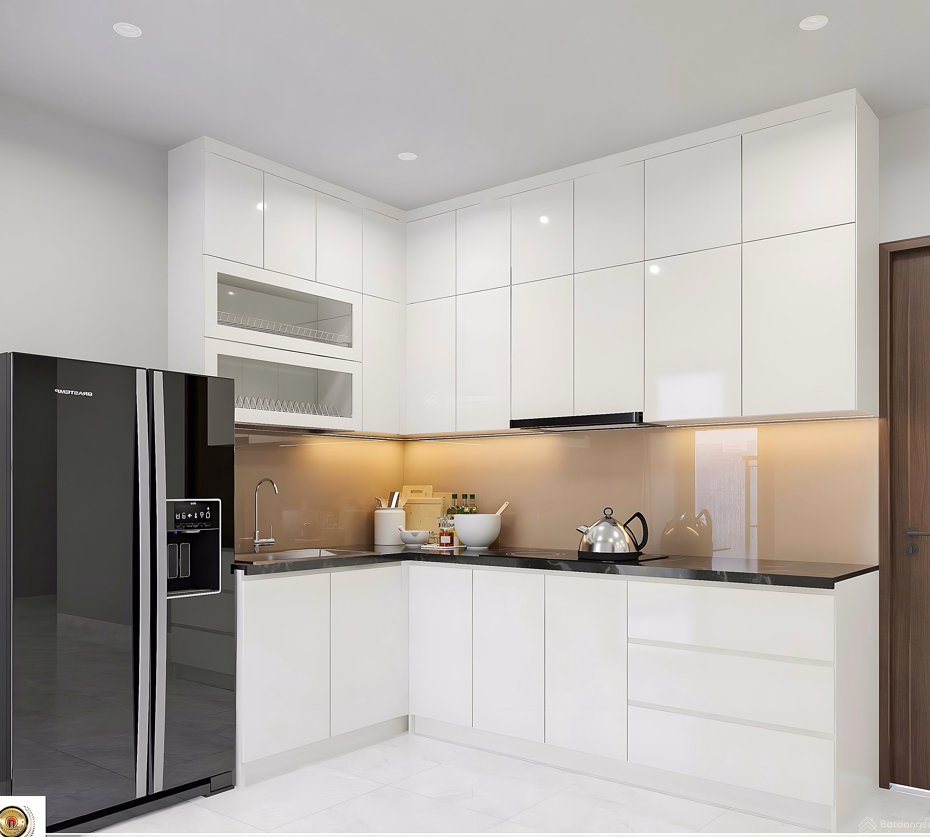 100% new apartment, corner apartment with view of Dragon Bridge, Downtown, DIFF