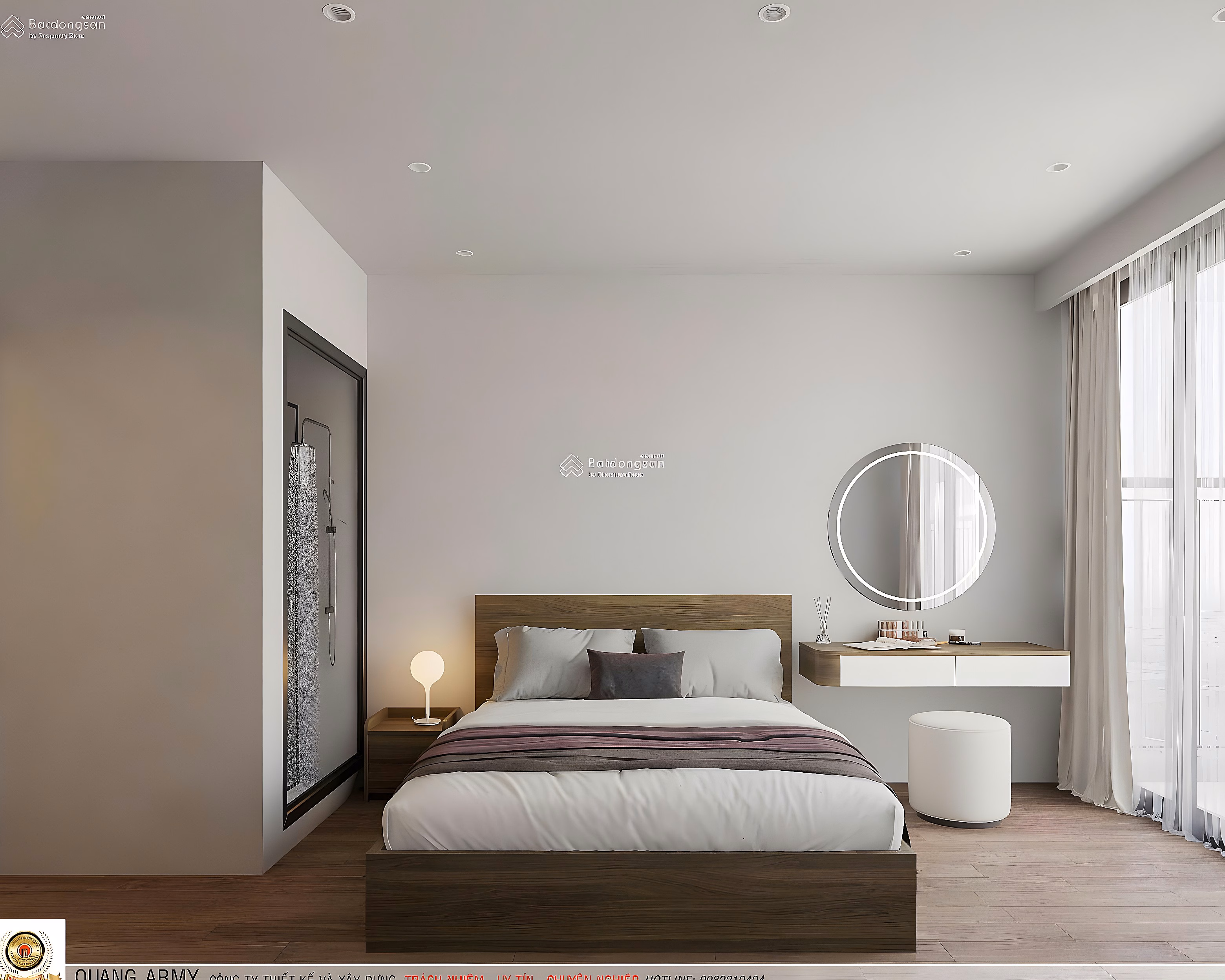 100% new apartment, corner apartment with view of Dragon Bridge, Downtown, DIFF