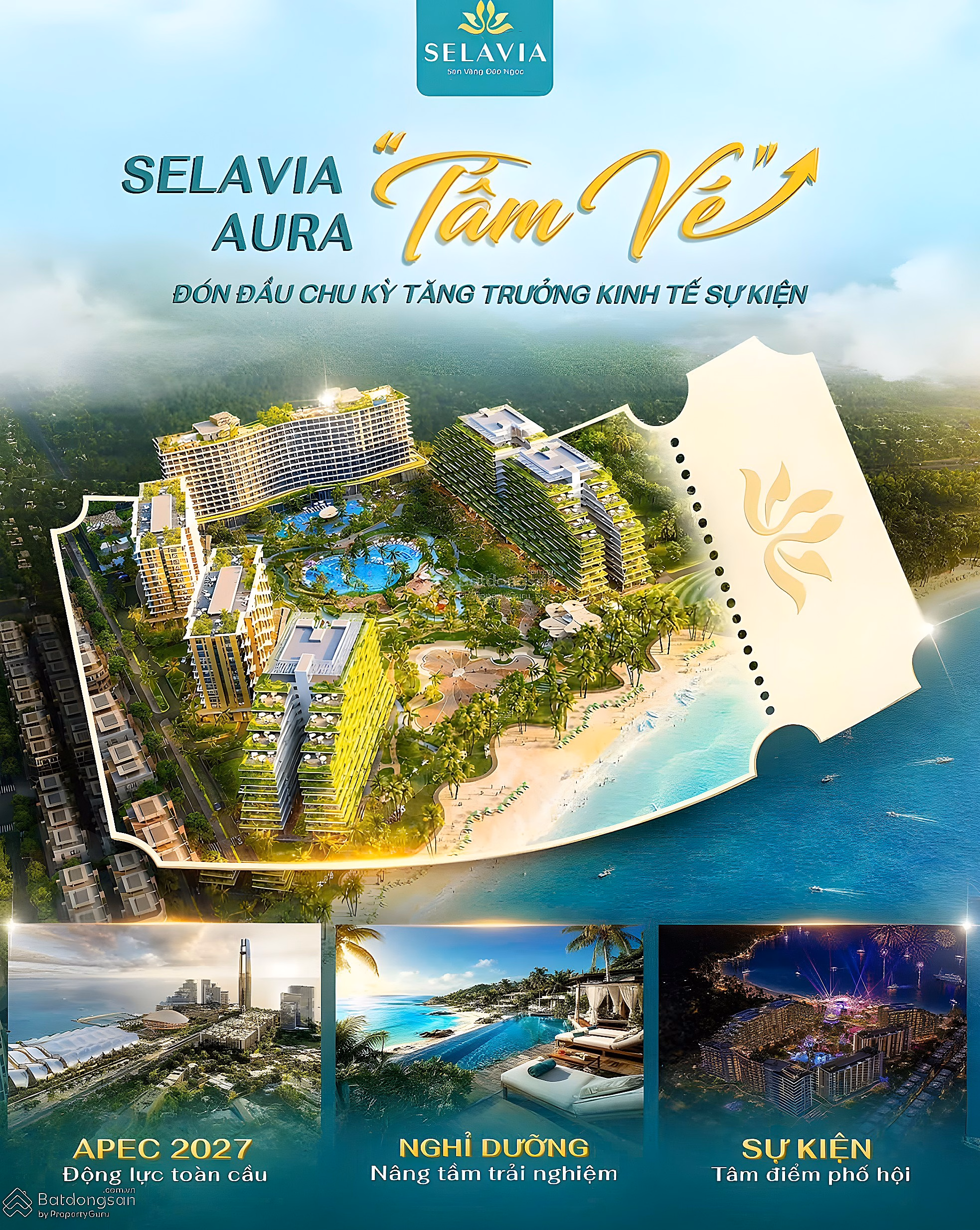 SELAVIA BEACH APARTMENT FROM ONLY 1.7 BILLION TO HEAD THE APEC PHU QUOC WAVE 2027