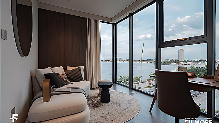 Luxurious Filmore apartment for rent with view of Han River & Bach Dang walking street