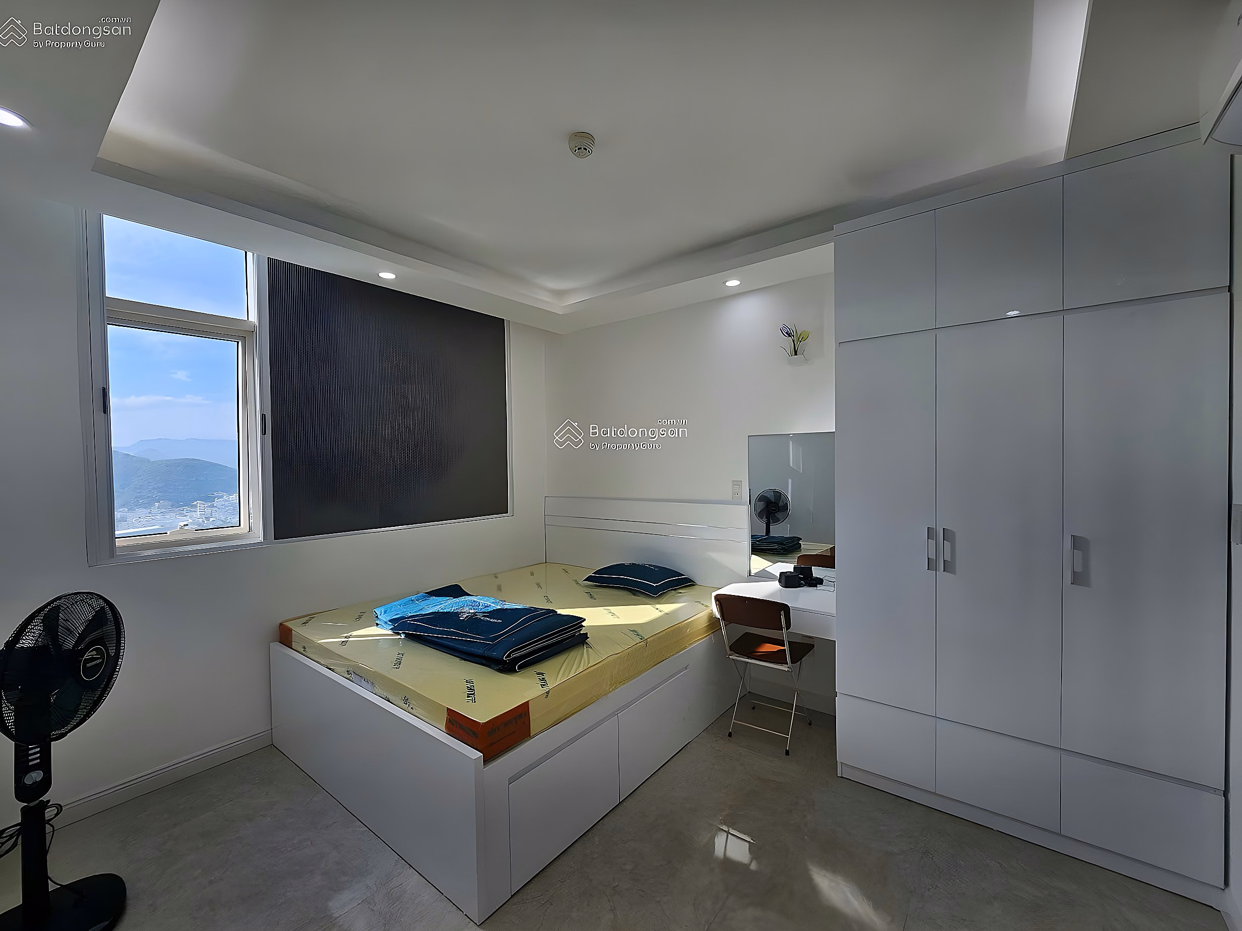65m2 apartment, 2 bedroom design - for young families in the city center. Nha Trang