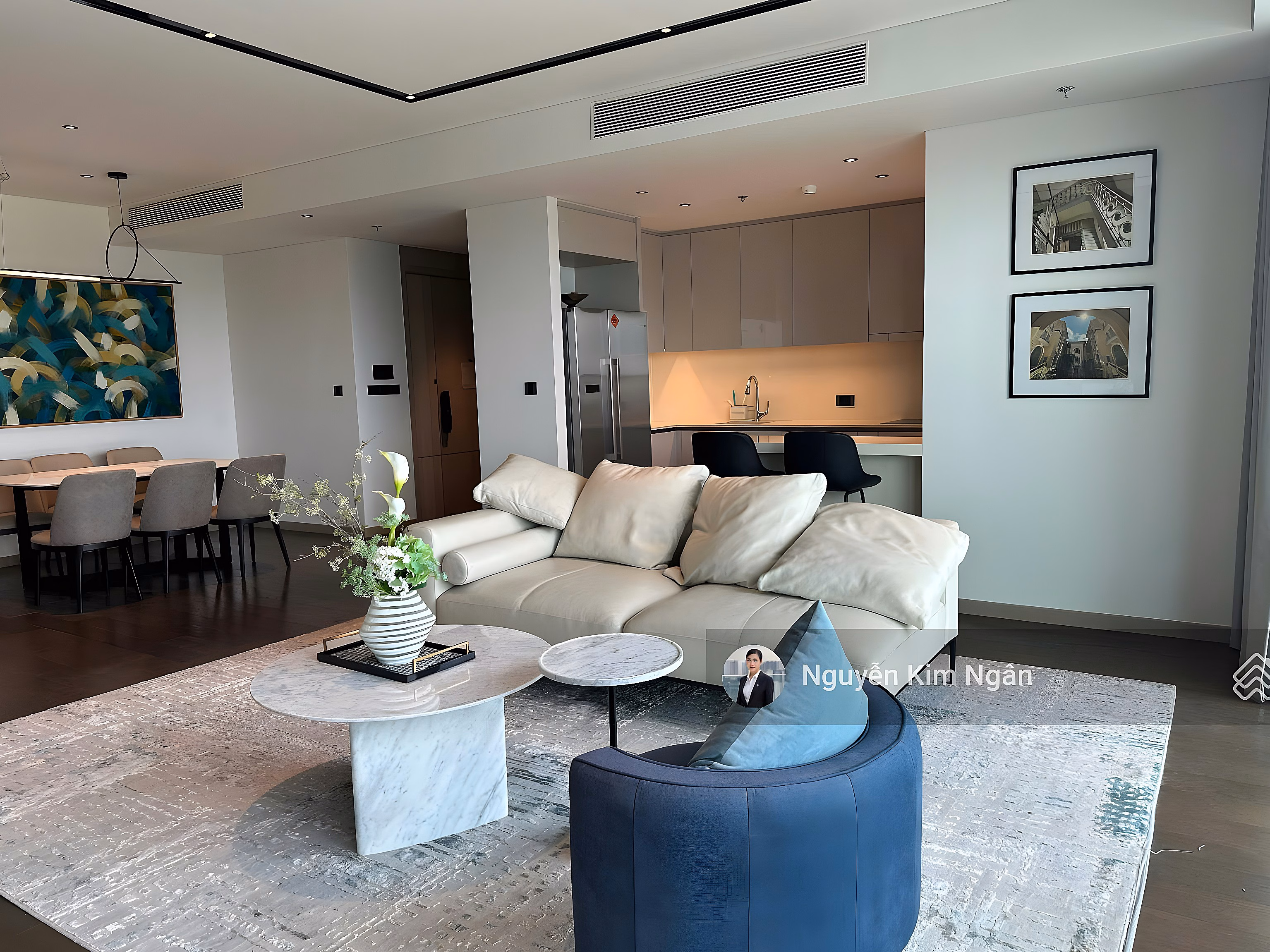 Kim Ngan Grand Marina - Selling 3 bedroom apartment - 145m2 for 54 billion allin, corner apartment facing the river
