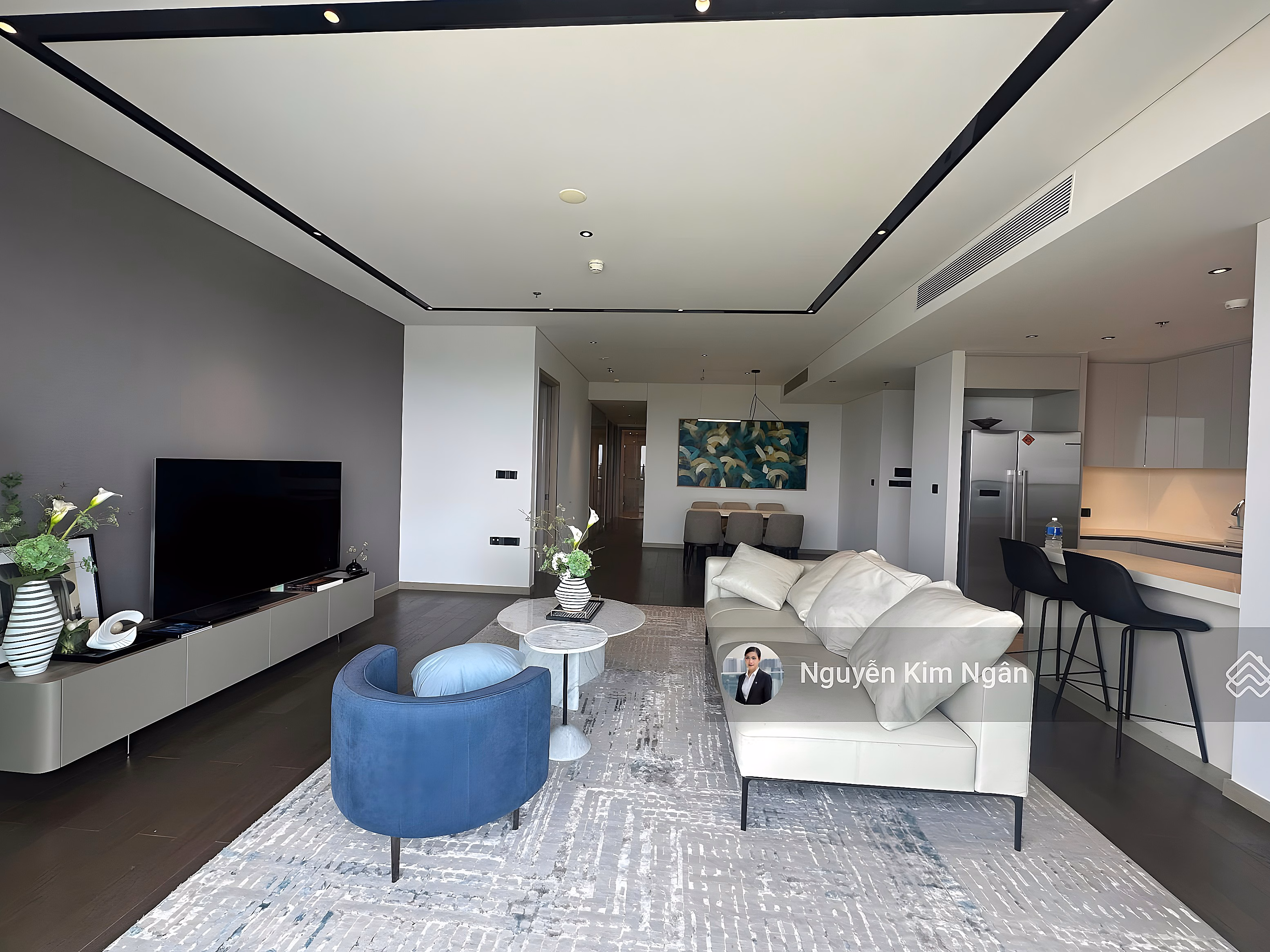 Kim Ngan Grand Marina - Selling 3 bedroom apartment - 145m2 for 54 billion allin, corner apartment facing the river
