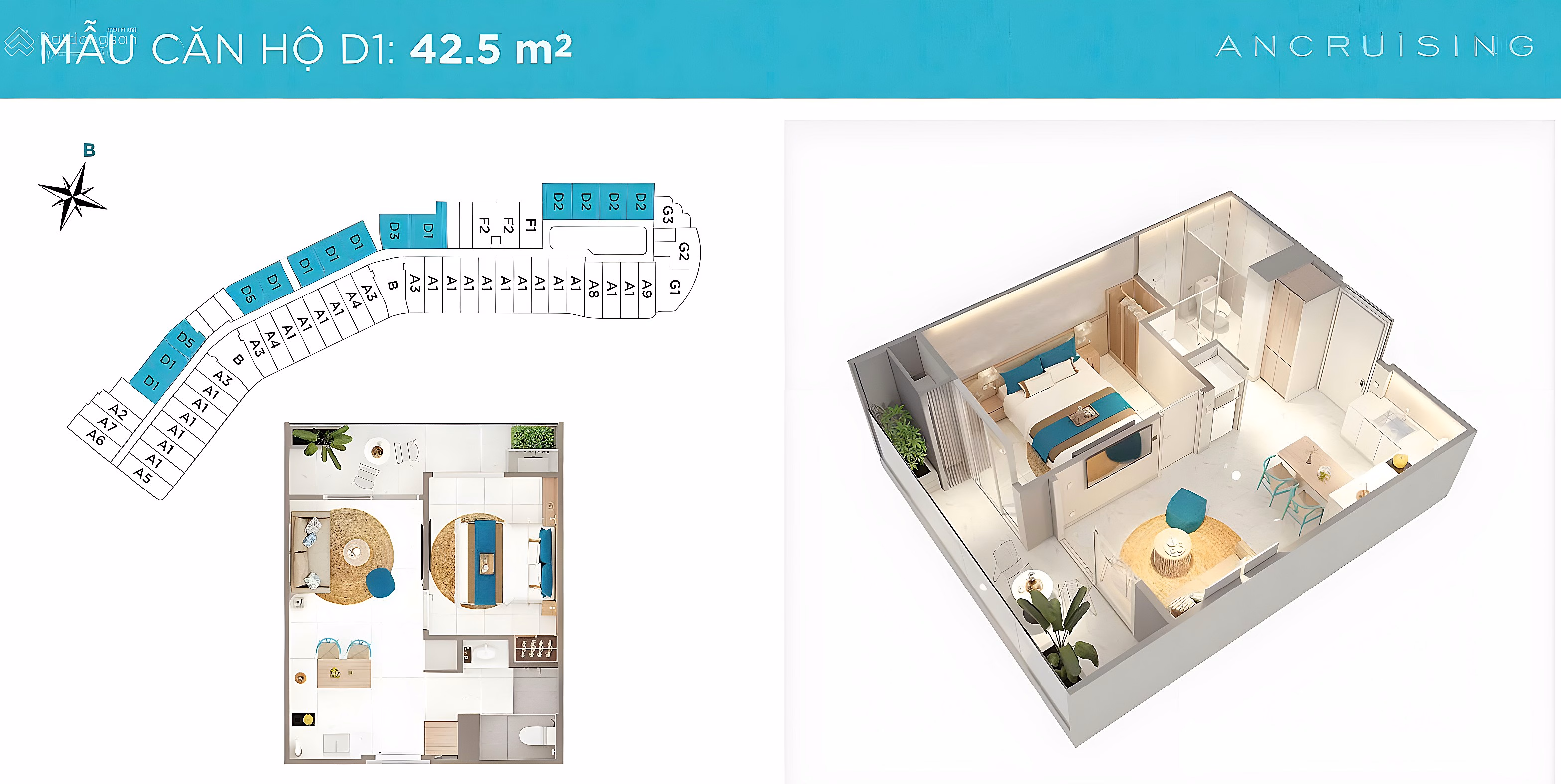 3 diplomatic rates: Anh Nguyen Horizon Nha Trang apartment - only from 2.8 billion - Tran Phu street