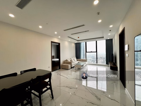 Sunshine City | 2 bedrooms + 1 fully furnished for rent + ready to move in 90m² | 20 million + high floors