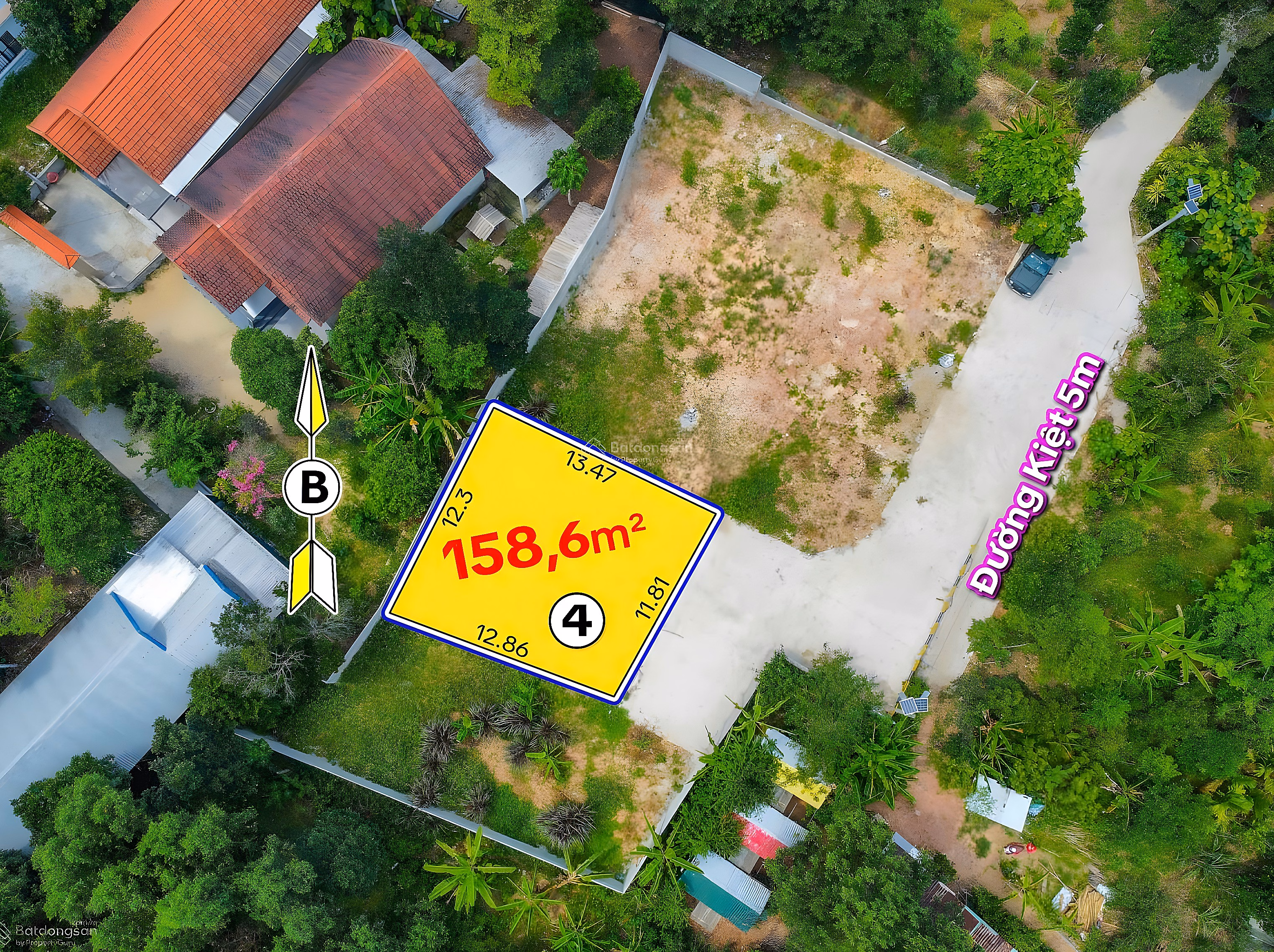 Minh Mang's land has beautiful mountain views, suitable for homestays and garden houses