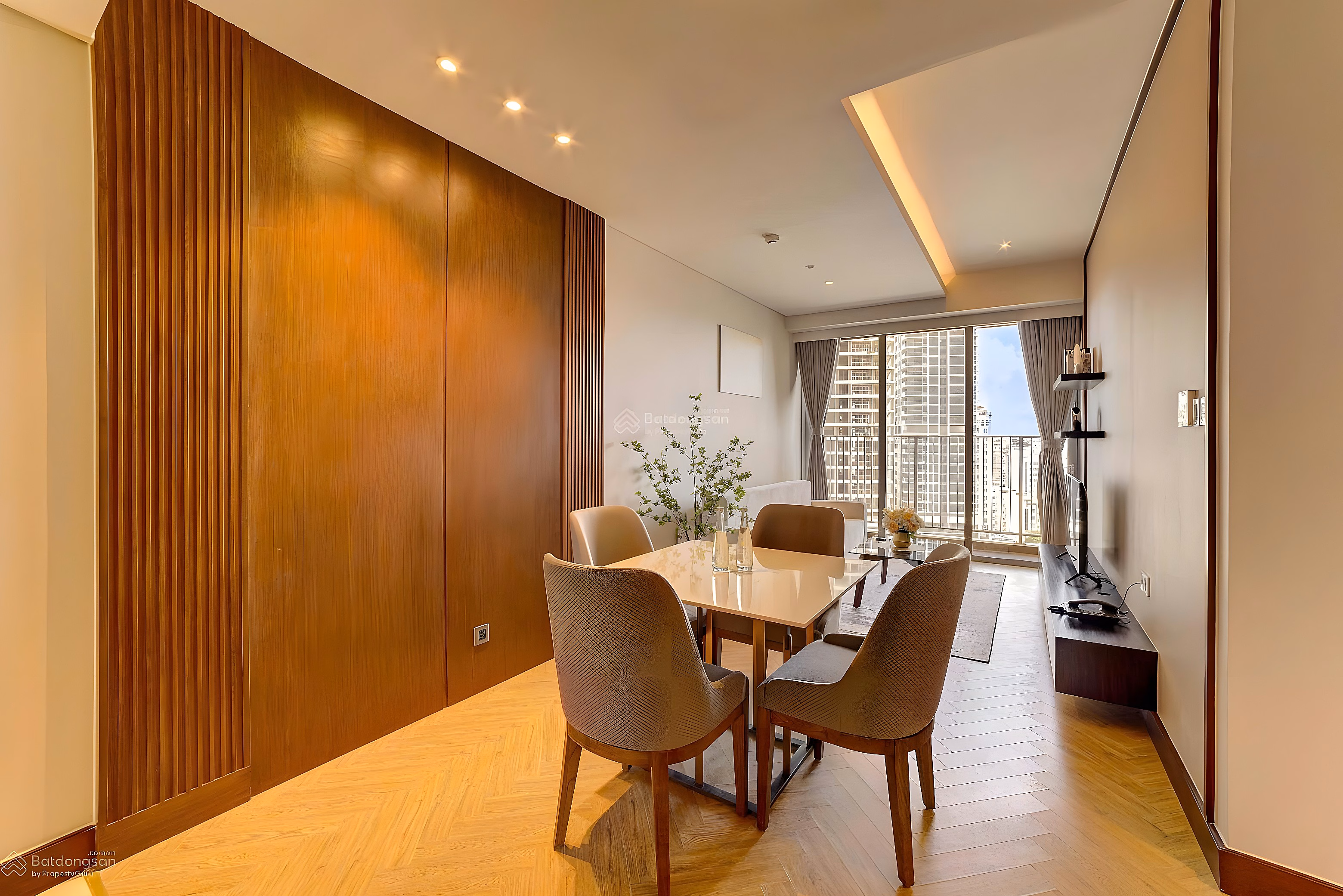 Soleil Anh Duong apartment for rent, fully furnished, 12th floor, sea view, 65m2, 1 beautiful, airy bedroom, 30 million