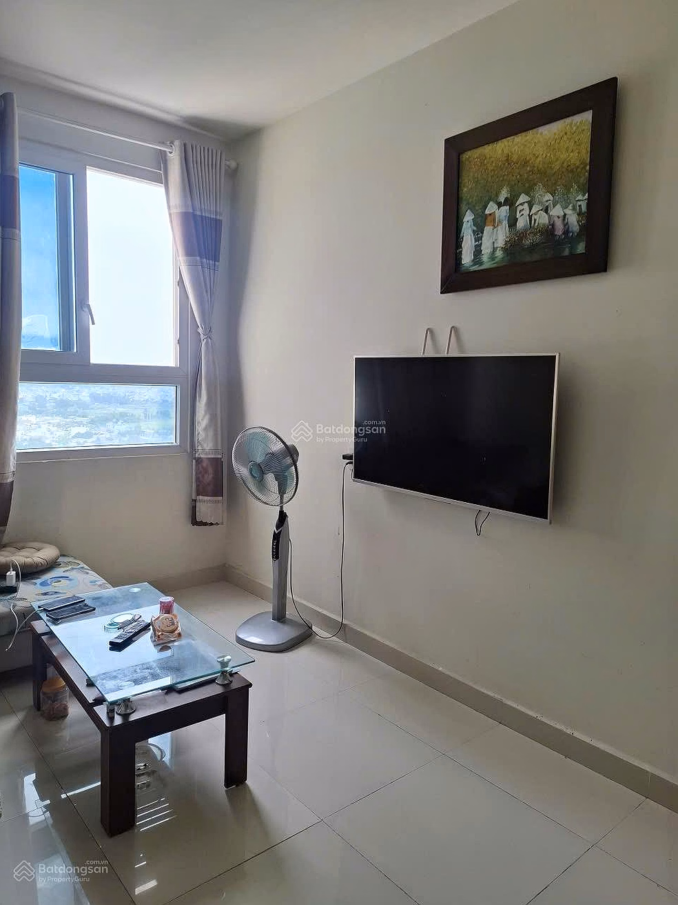 To Ky Tower apartment for rent, 61m2, 2 bedrooms, 2 bathrooms, fully furnished, ready to live, clean and beautiful house, price 8 million.