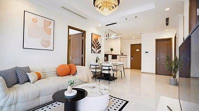 Phan Xich Long Apartment, PN: 60m2, 2 bedrooms, new interior, 10.5 million