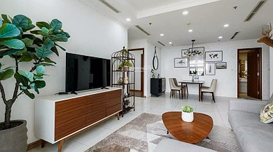 Central Plaza apartment for rent, 91 Pham Van Hai, 65m2, 2 bedrooms, Price: 12 million