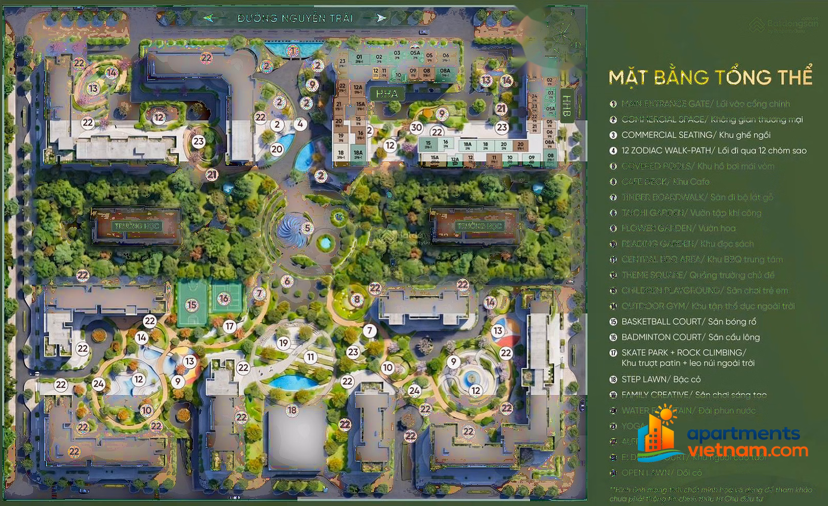RARE GOODS 3 BR AXLE 08A EXCLUSIVE MIDDLE FLOOR - HOTTEST BUILDING L1 LUMIÈRE HANOI SEASONS GARDEN