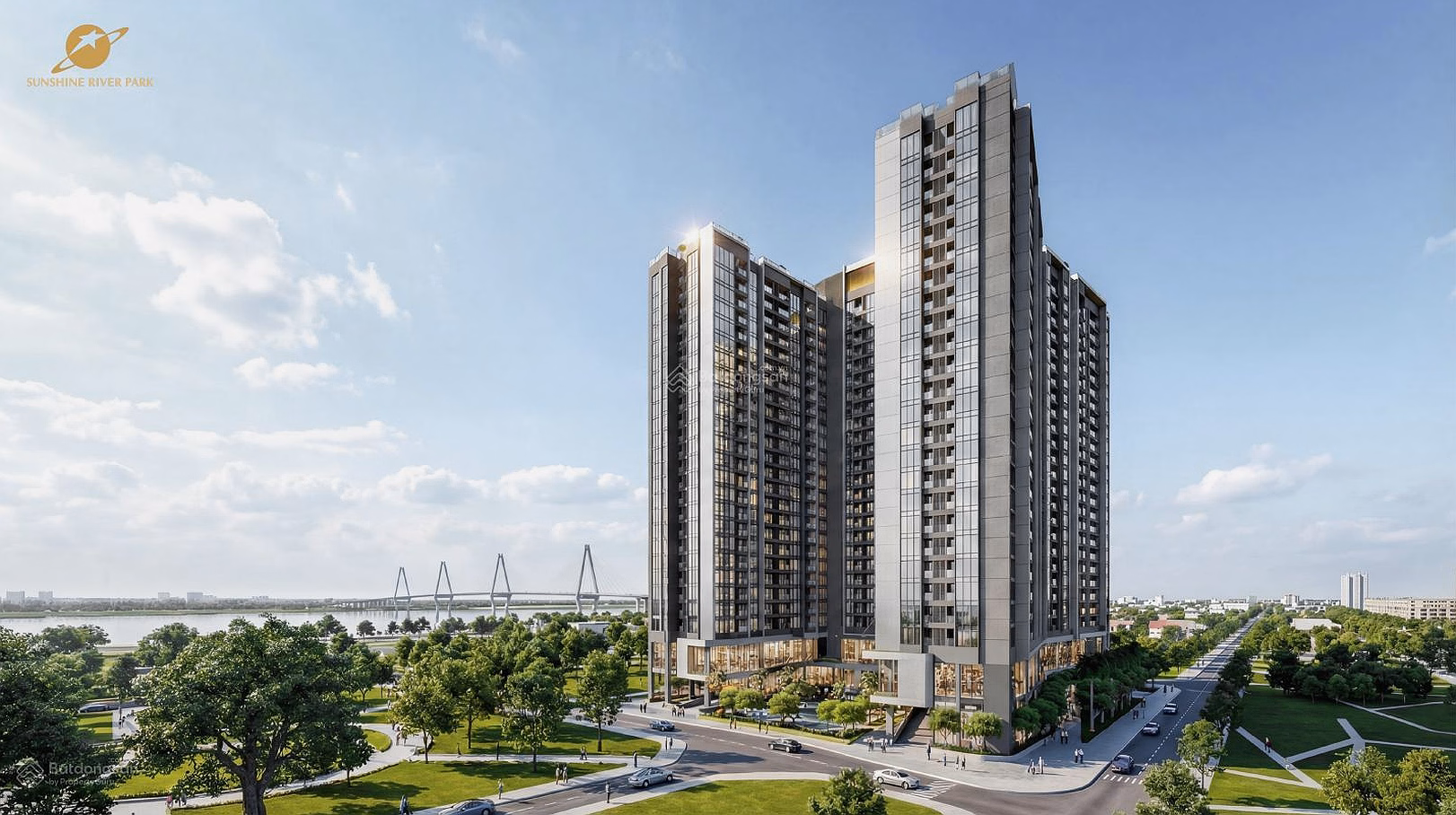 Apartment phase 1 - owning a luxury apartment Sunshine River Park Ciputra - Full view of the Red River expected 100 million/m²