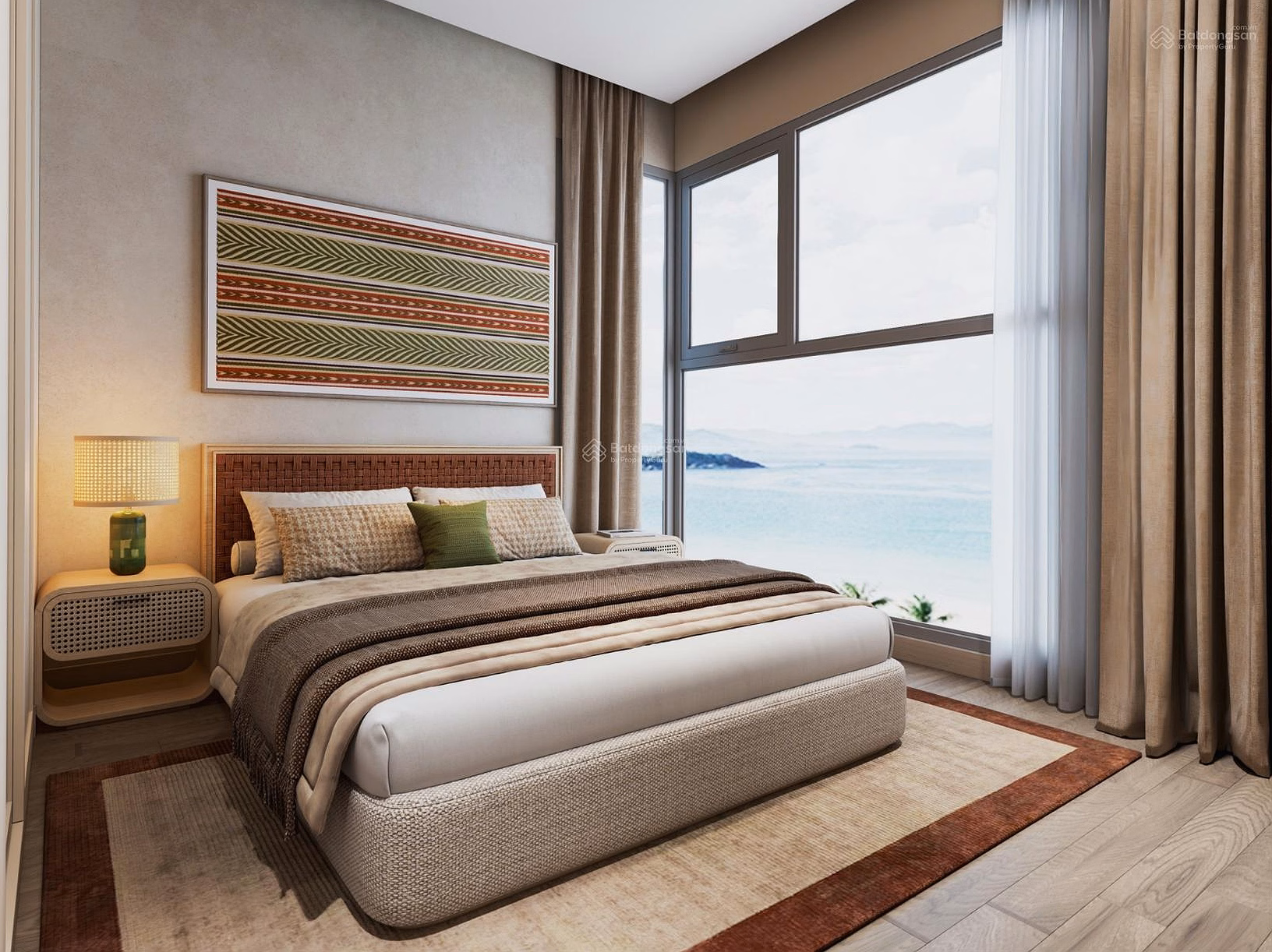 2-bedroom apartment The Onsen 1 - Charmora City | First phase price discounted up to 14%++ | View of fireworks & river
