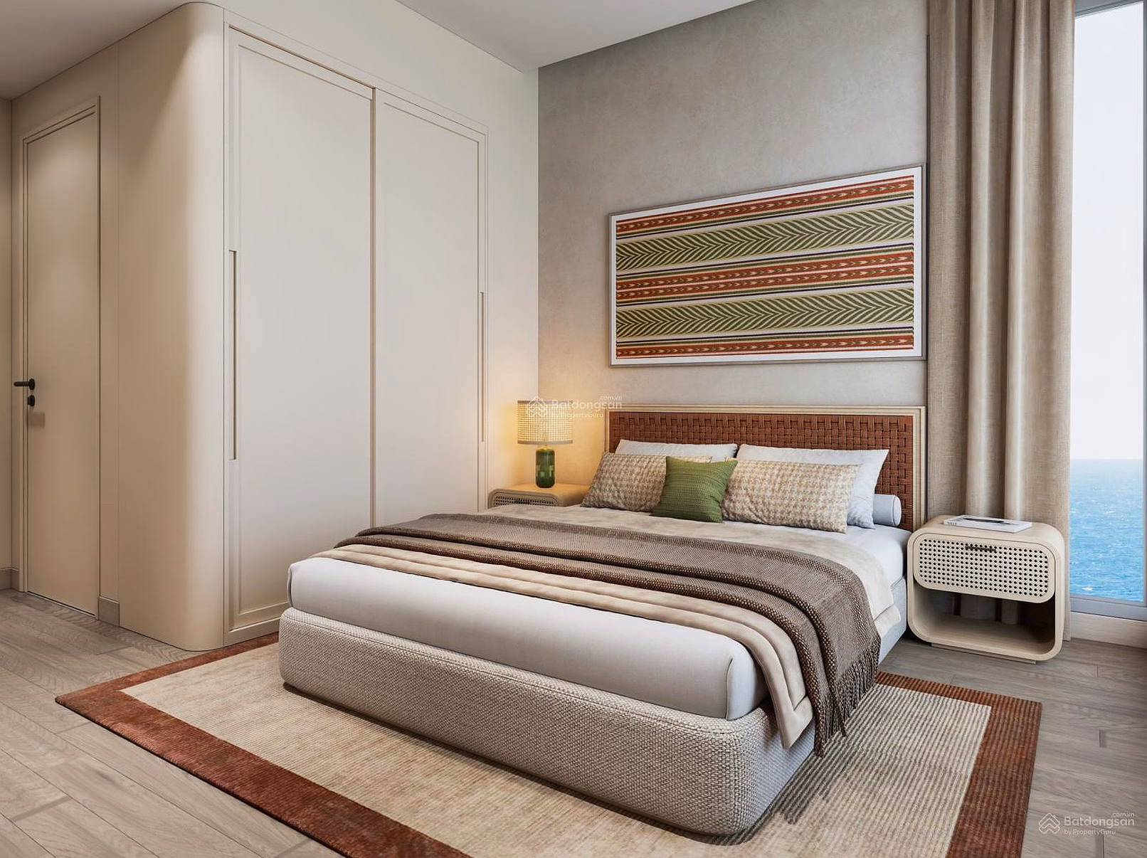 2-bedroom apartment The Onsen 1 - Charmora City | First phase price discounted up to 14%++ | View of fireworks & river