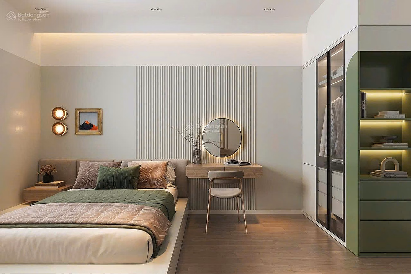 New Docklands District 7 apartment for rent, 117m2, 3 bedrooms, fully furnished, price 25 million/month