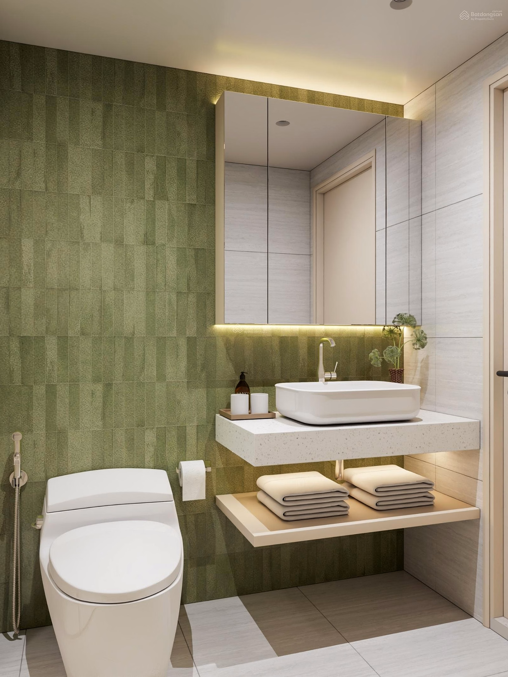 [Discount 1.1 billion] Corner apartment (0212B34) 2 bedrooms The Onsen 2 Building - Charmora City - River View