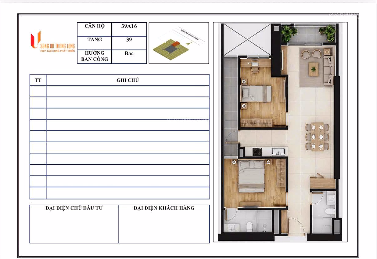 Diplomatic rate for 2-bedroom apartment Usilk 104 - Ha Dong Ward***