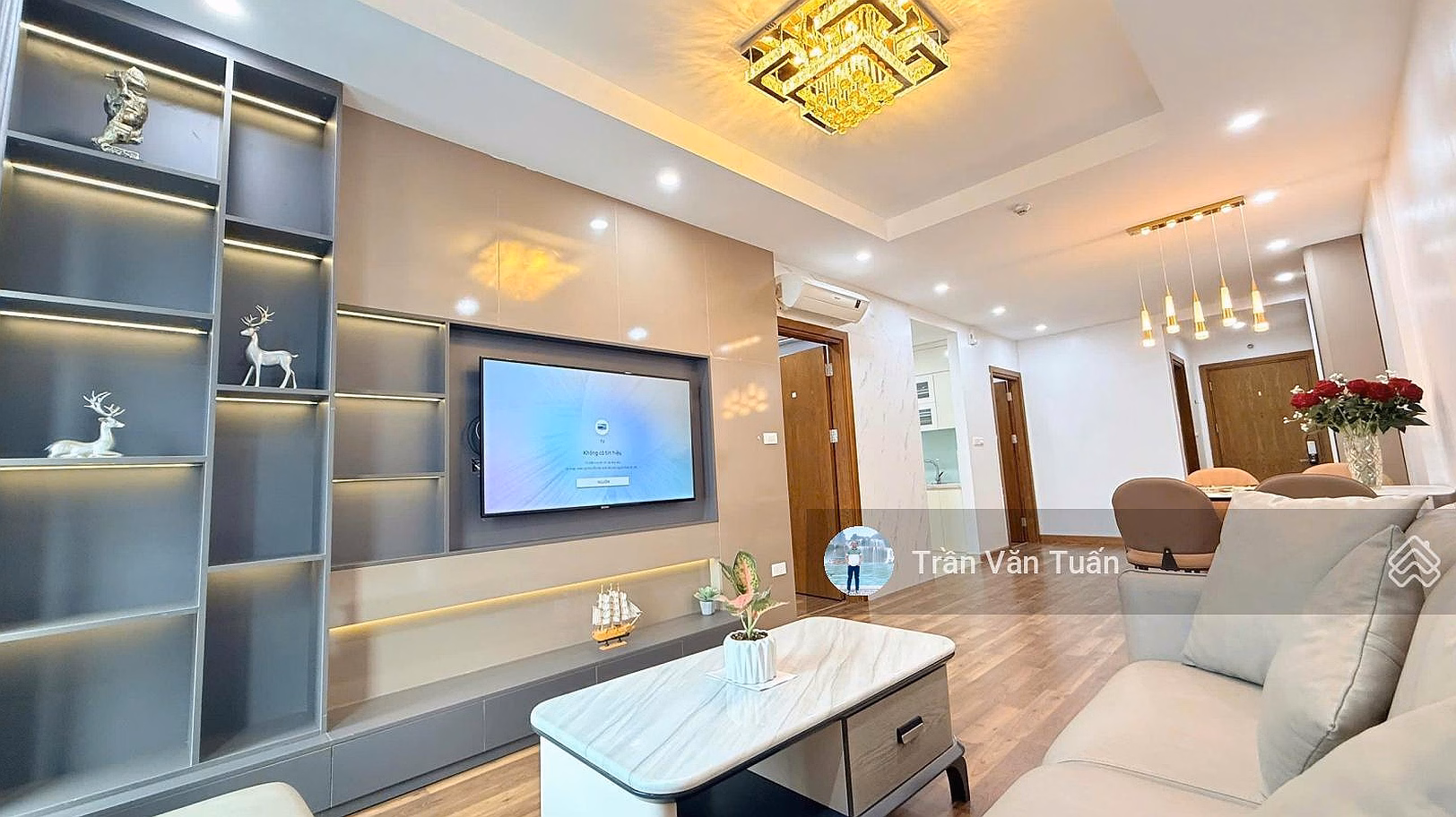 Apartment for sale in R3 Goldmark City building, 78m2 2 bedrooms + 2 bathrooms, high floor, nice view, full NT, price 6.5 billion