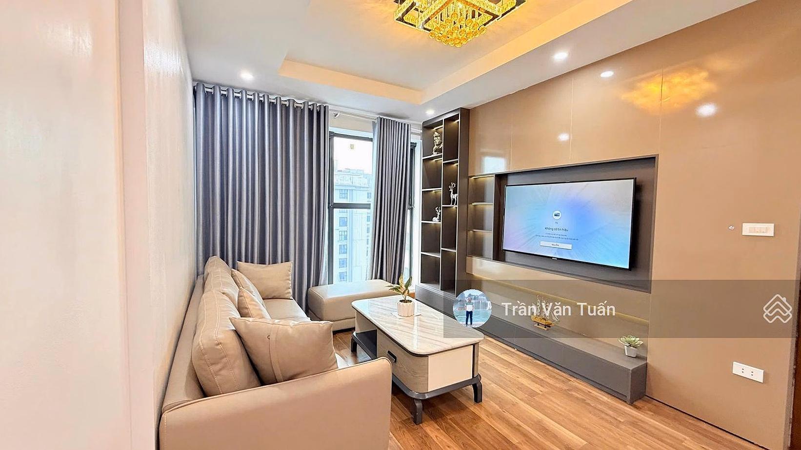 Apartment for sale in R3 Goldmark City building, 78m2 2 bedrooms + 2 bathrooms, high floor, nice view, full NT, price 6.5 billion