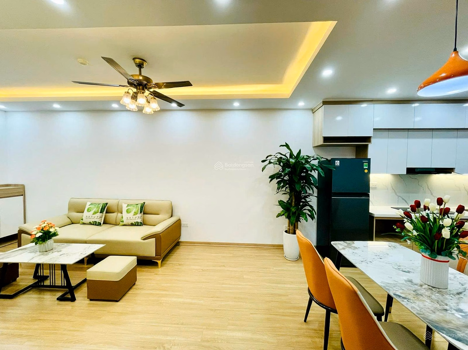 Apartment 67m2, 2 bedrooms, 2 beds at HH1 Linh Dam, Hoang Mai, Hanoi