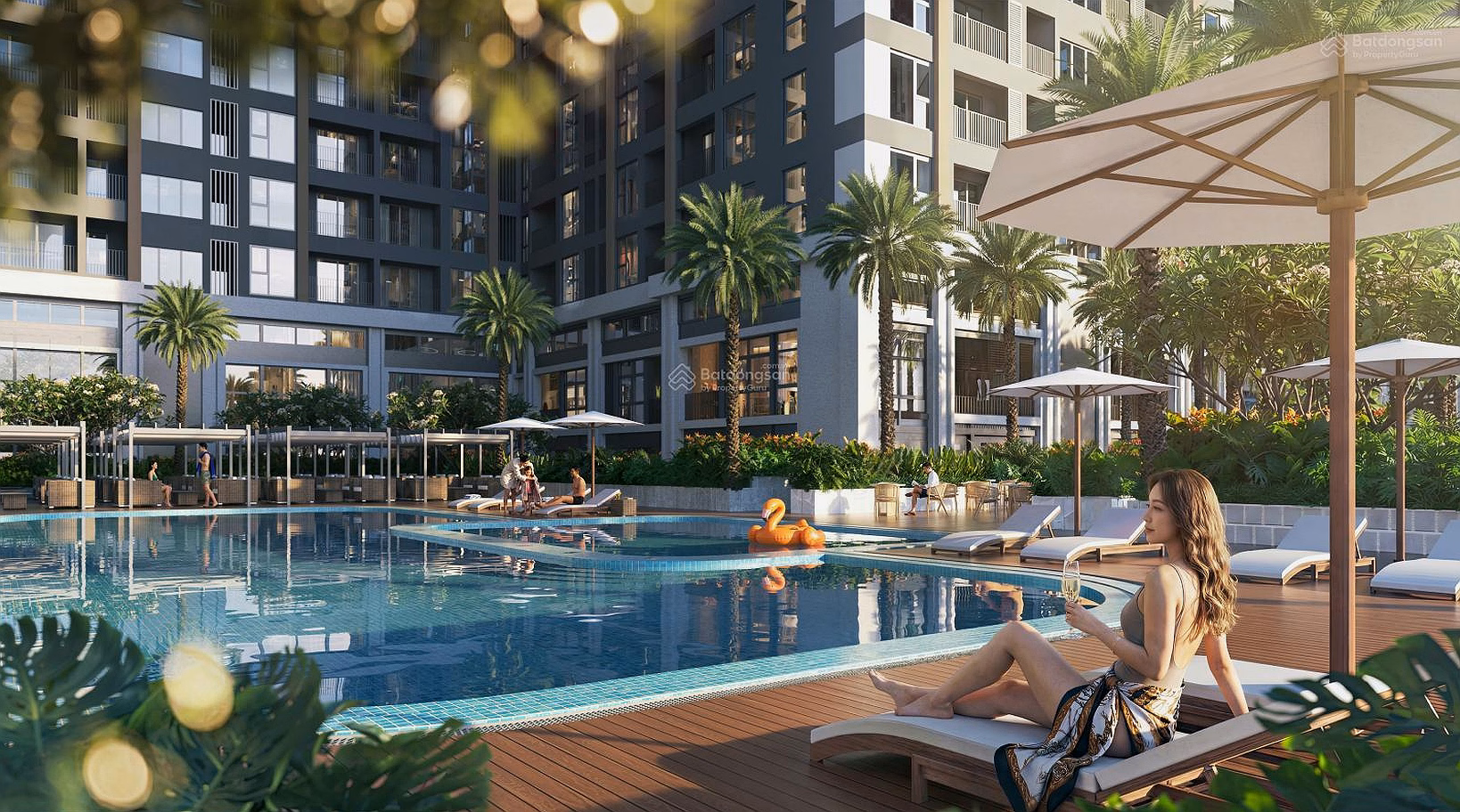 OWNER SELLS APARTMENT WITH LAKE VIEW, PARK 6Ha - 2BRs 2VS 76.5 m² - price 5.6 billion