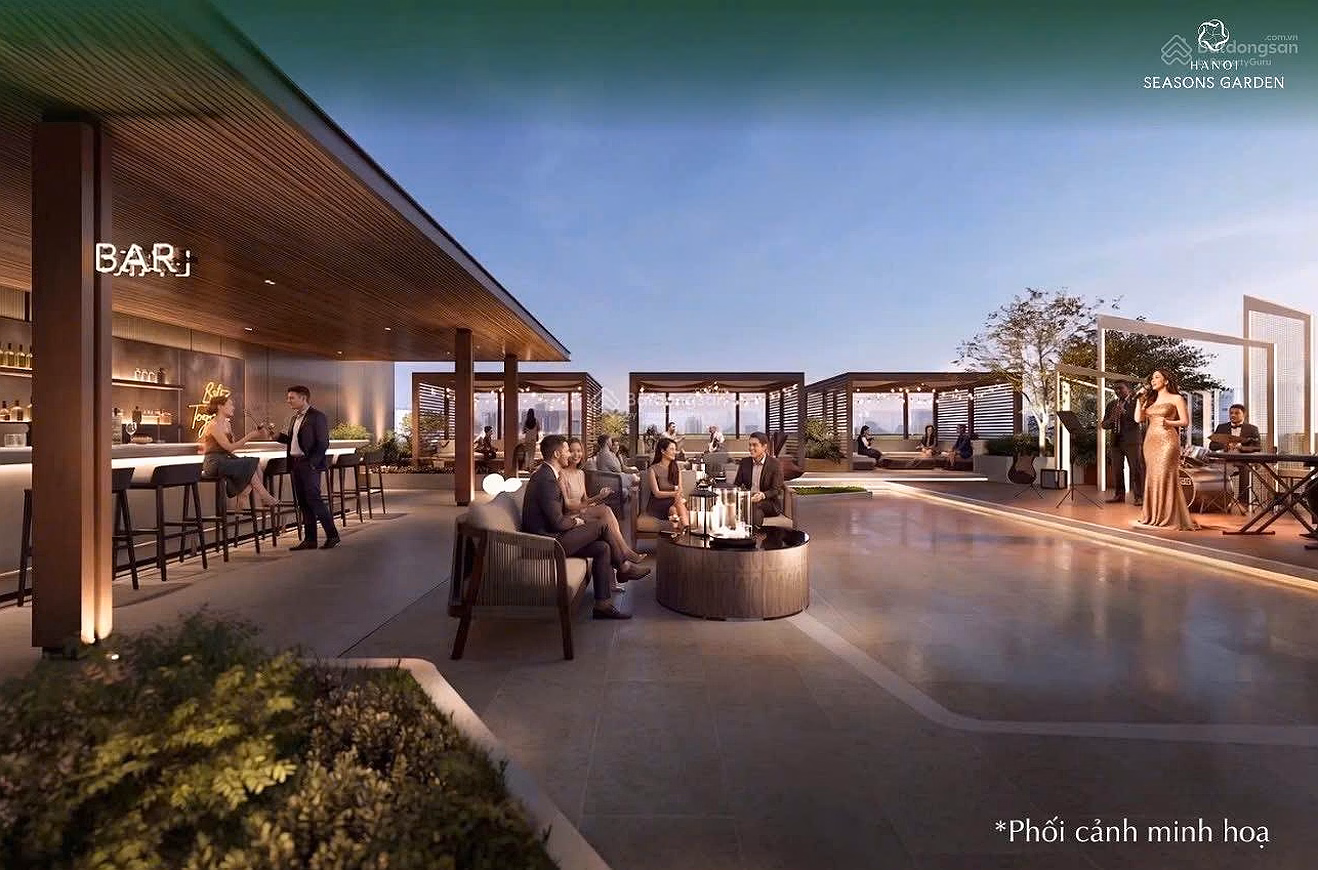 HHA-23-18A apartment: 1BR+1MR - area: 84.7m2 *Lumière Hanoi Seasons project