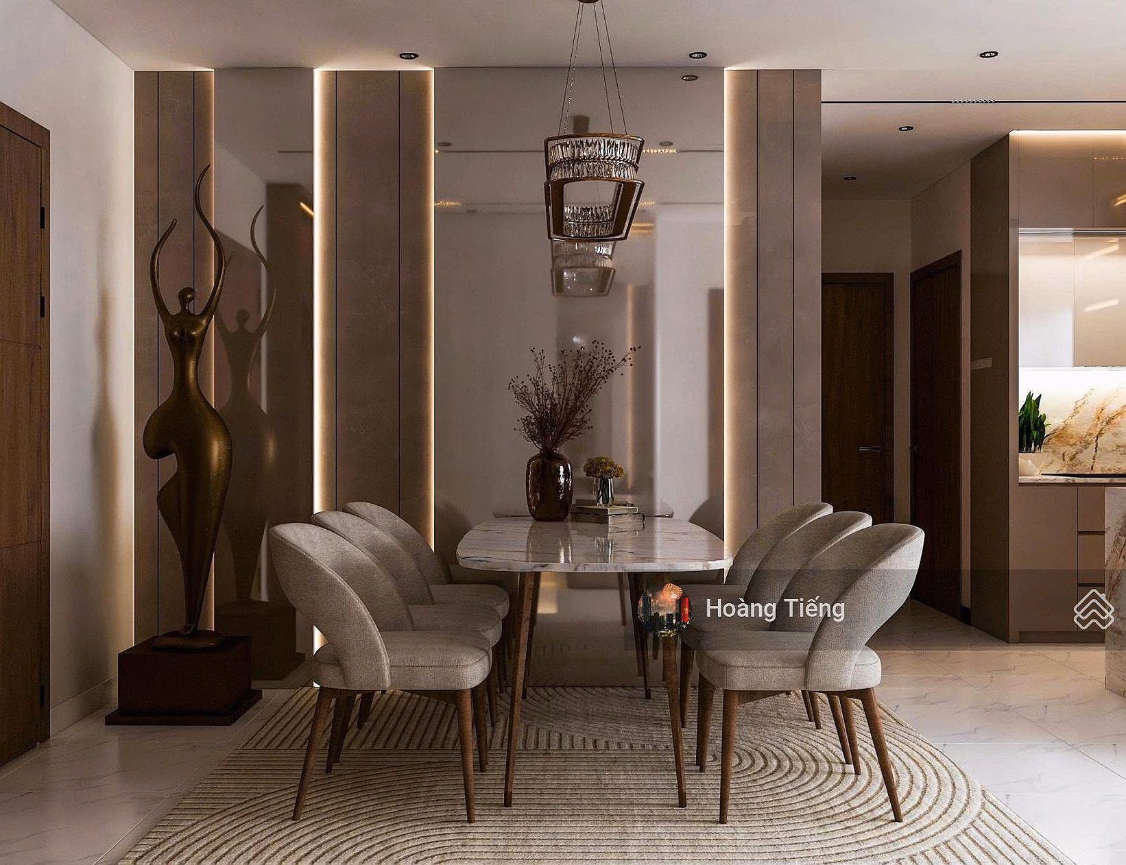 Oriental Plaza apartment for sale, Tan Phu. Area: 85m2, 2 bedrooms/2 bathrooms, Price: 4 billion Contact: 0773 694 ***