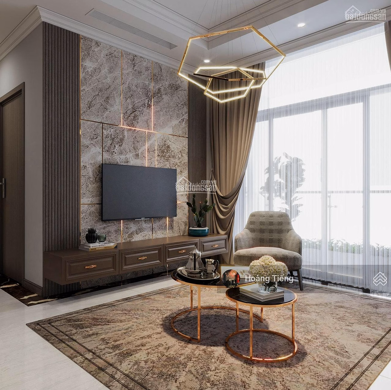 Urgent rent at Cong Hoa Garden Apartment, Tan Binh. Area: 77m2 2 bedrooms 2 bathrooms. Price 13 million/month***