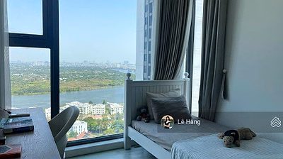 Gateway Thao Dien apartment for rent, 4 bedrooms, large area 143m2, river view, full luxury furniture