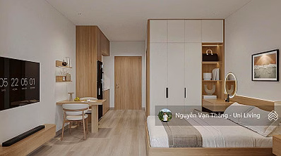 1 bedroom apartment for rent in Pham Viet Chanh apartment building, Ward 19, Binh Thanh