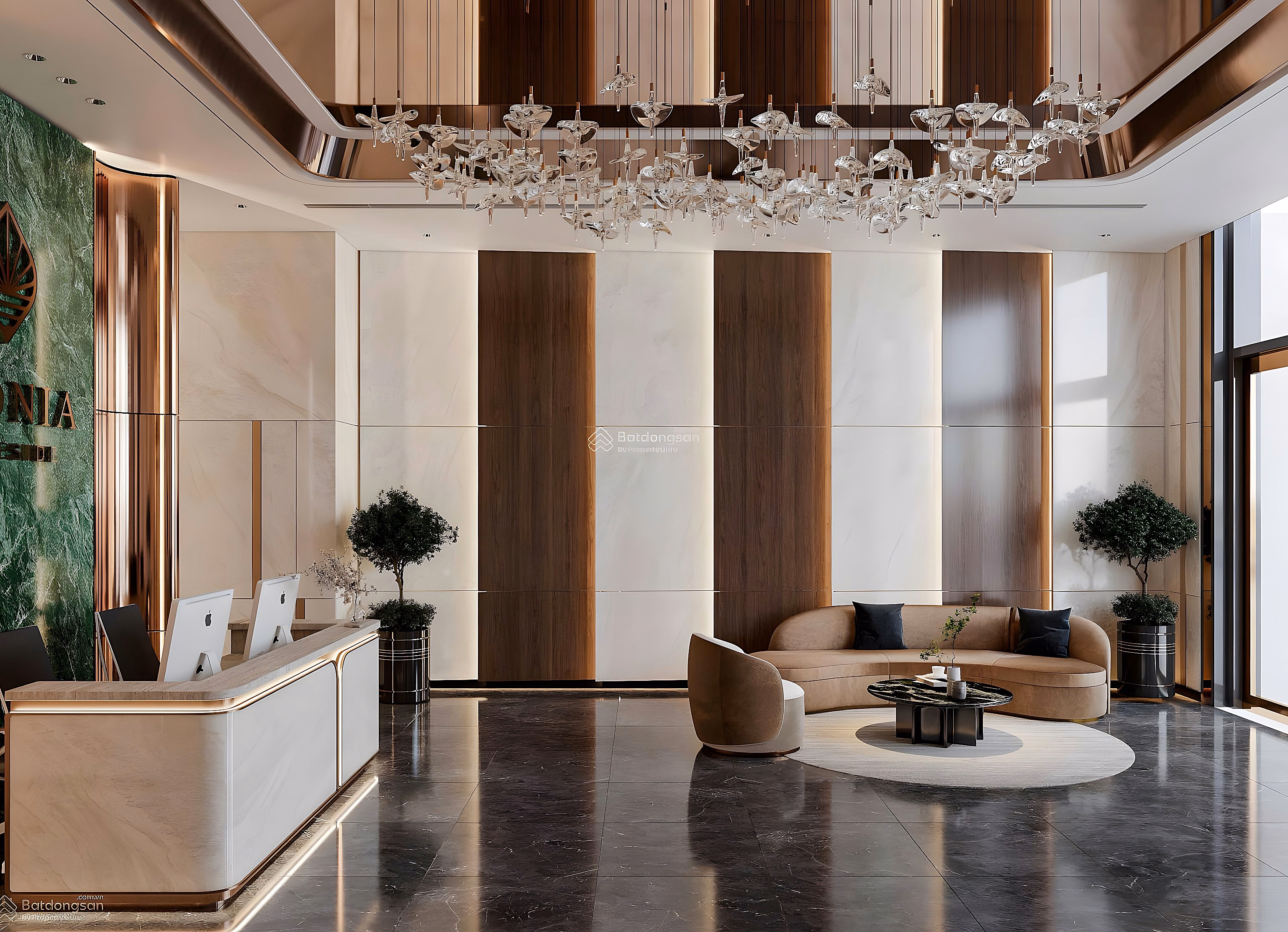 4-bedroom apartment on the middle floor facing SE at Iconia Lakeside, 130m2, super rare