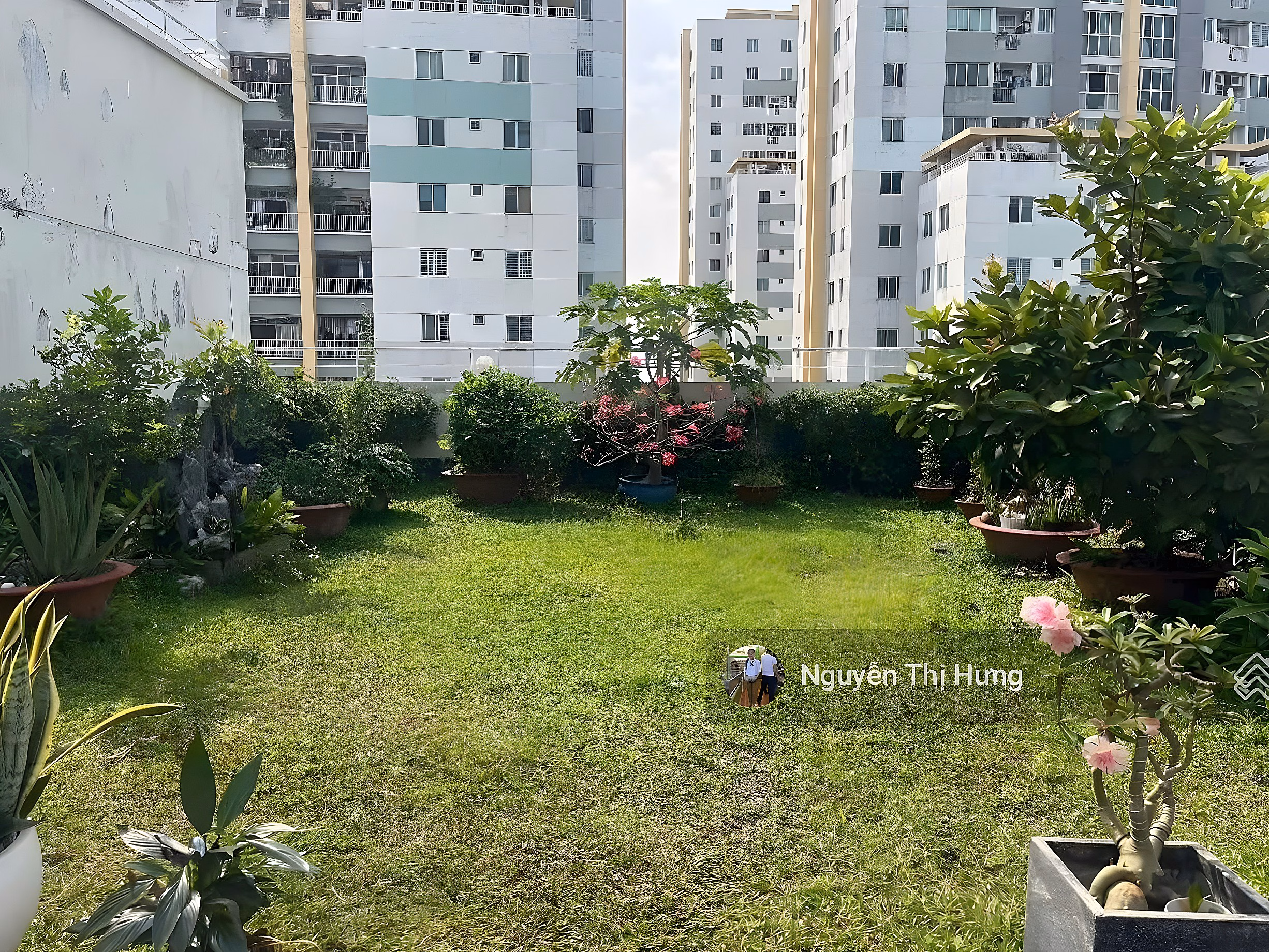 BELLEZA APARTMENT FOR RENT Q7-75M2, 2BRs, 2WCs + COMMON GARDEN + HIGH FLOOR - PRICE: 10 MILLION (Full house + Instant stay)