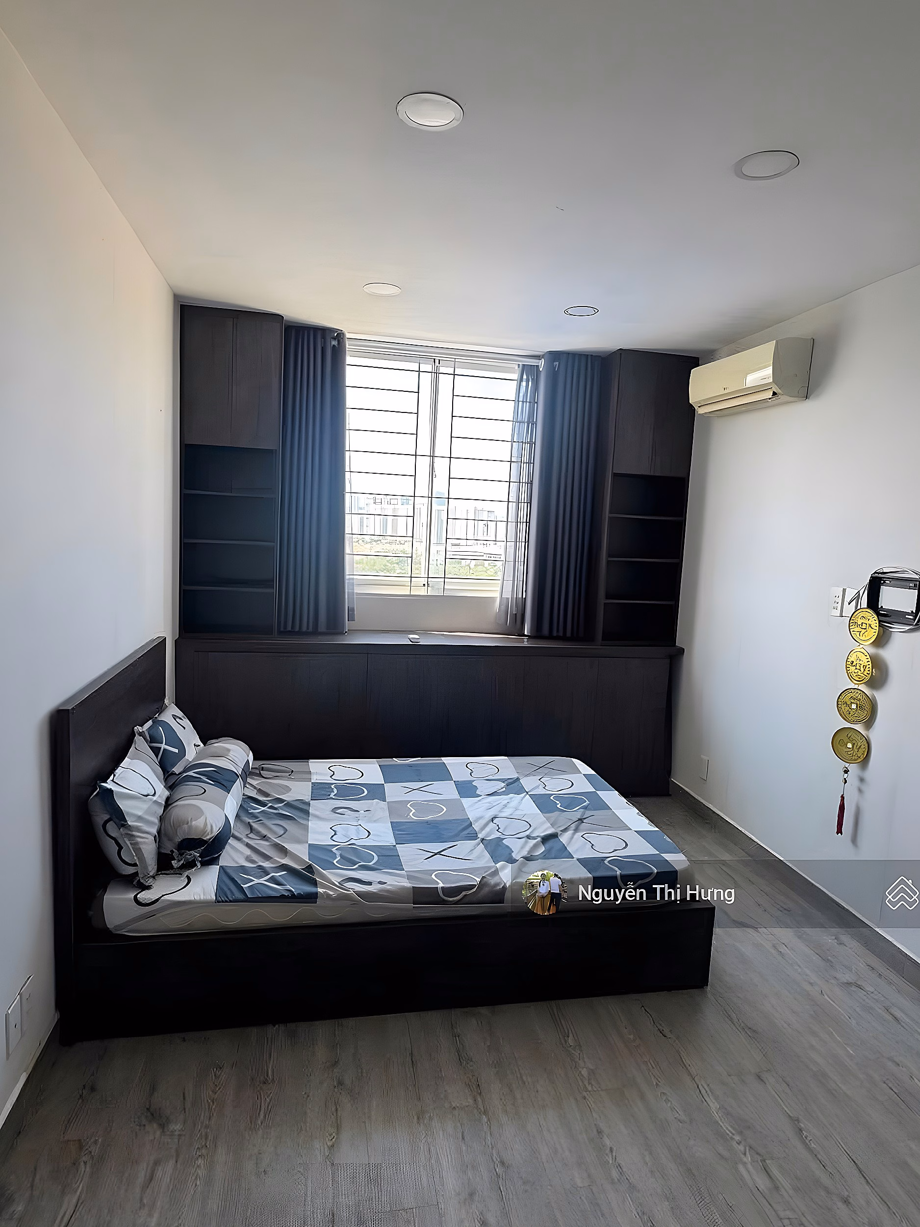 BELLEZA APARTMENT FOR RENT Q7-75M2, 2BRs, 2WCs + COMMON GARDEN + HIGH FLOOR - PRICE: 10 MILLION (Full house + Instant stay)