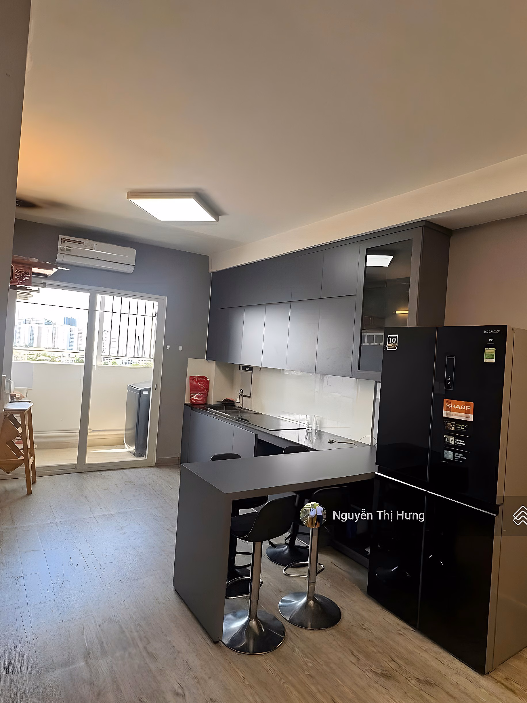 BELLEZA APARTMENT FOR RENT Q7-75M2, 2BRs, 2WCs + COMMON GARDEN + HIGH FLOOR - PRICE: 10 MILLION (Full house + Instant stay)