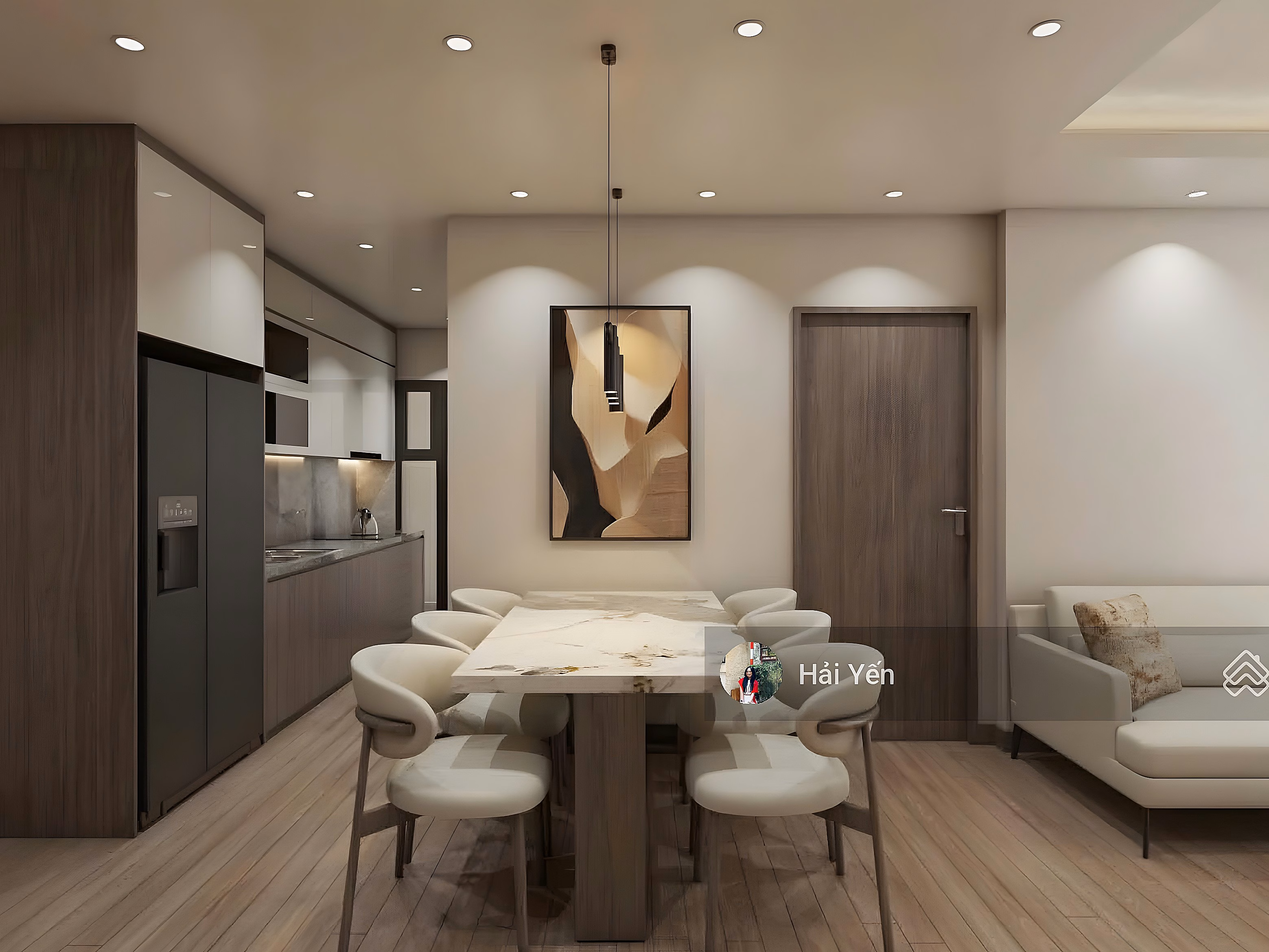 3 bedroom and 2 bedroom apartment for rent in new building Handico, Le Van Luong, modern design, price from only 18 million/month