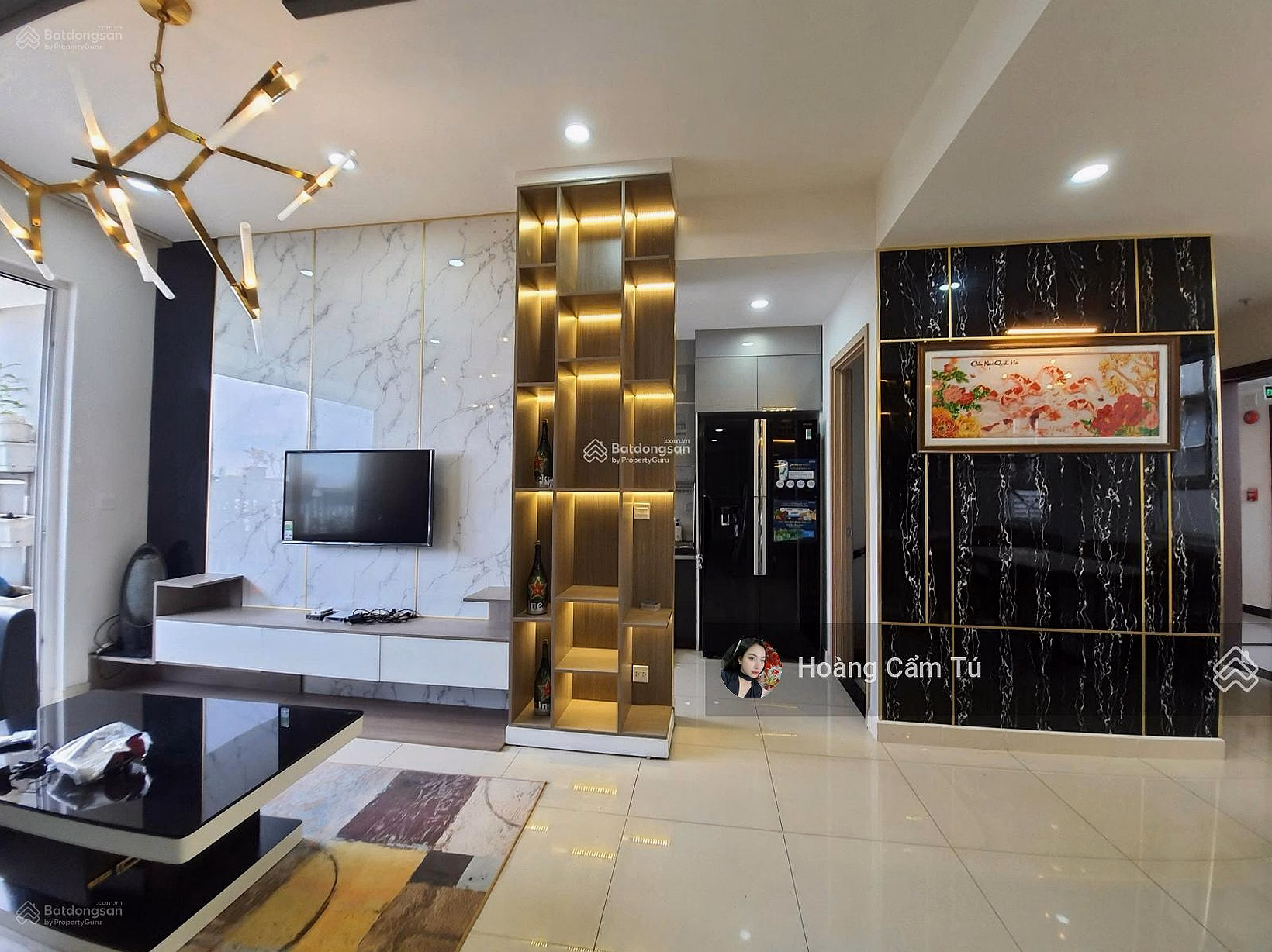 Remax Plaza Apartment for rent, District 6, Area 94m2, Price 11.5 million, 2 bedrooms, 2 bathrooms, Airy view Contact 0706 261 ***