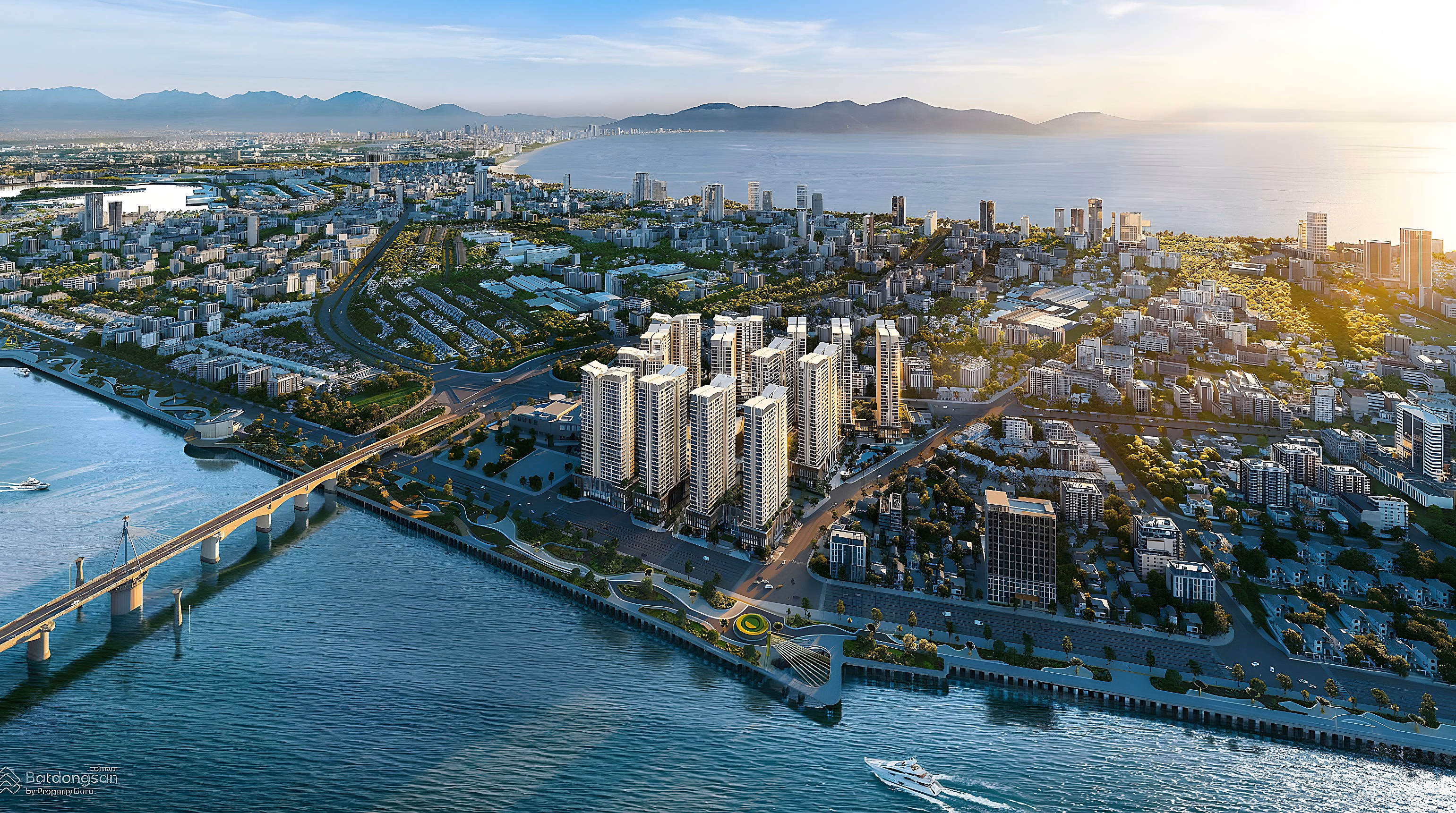 Only 1-bedroom apartment with original price from 3.69 billion VND, Han River + Sea view, long-term ownership, VIP furniture gift