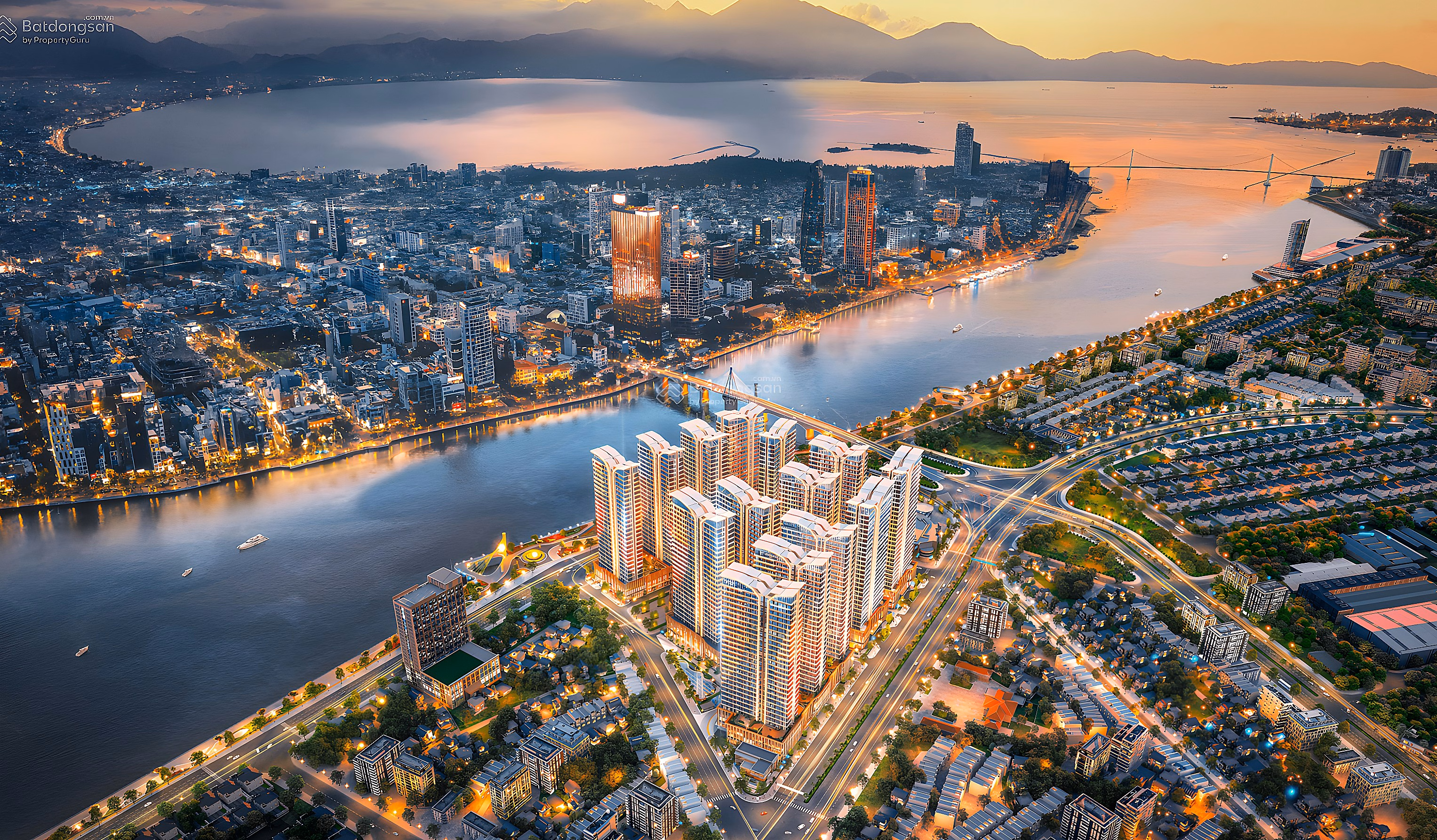 Only 1-bedroom apartment with original price from 3.69 billion VND, Han River + Sea view, long-term ownership, VIP furniture gift