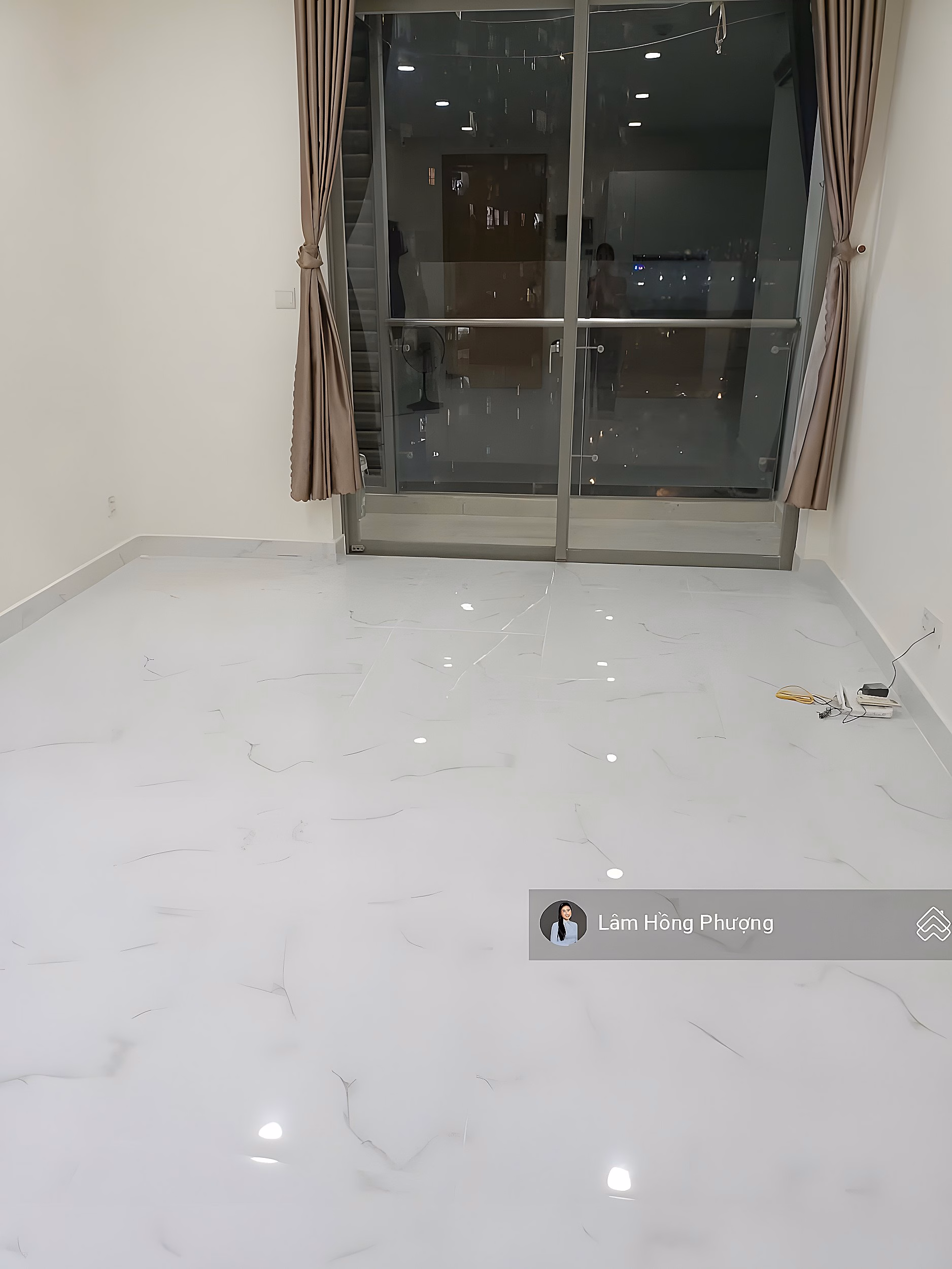 3 bedroom apartment for rent in An Gia Riverside, District 7, price 12 million/month, with 4 air conditioners, curtains, water heater available