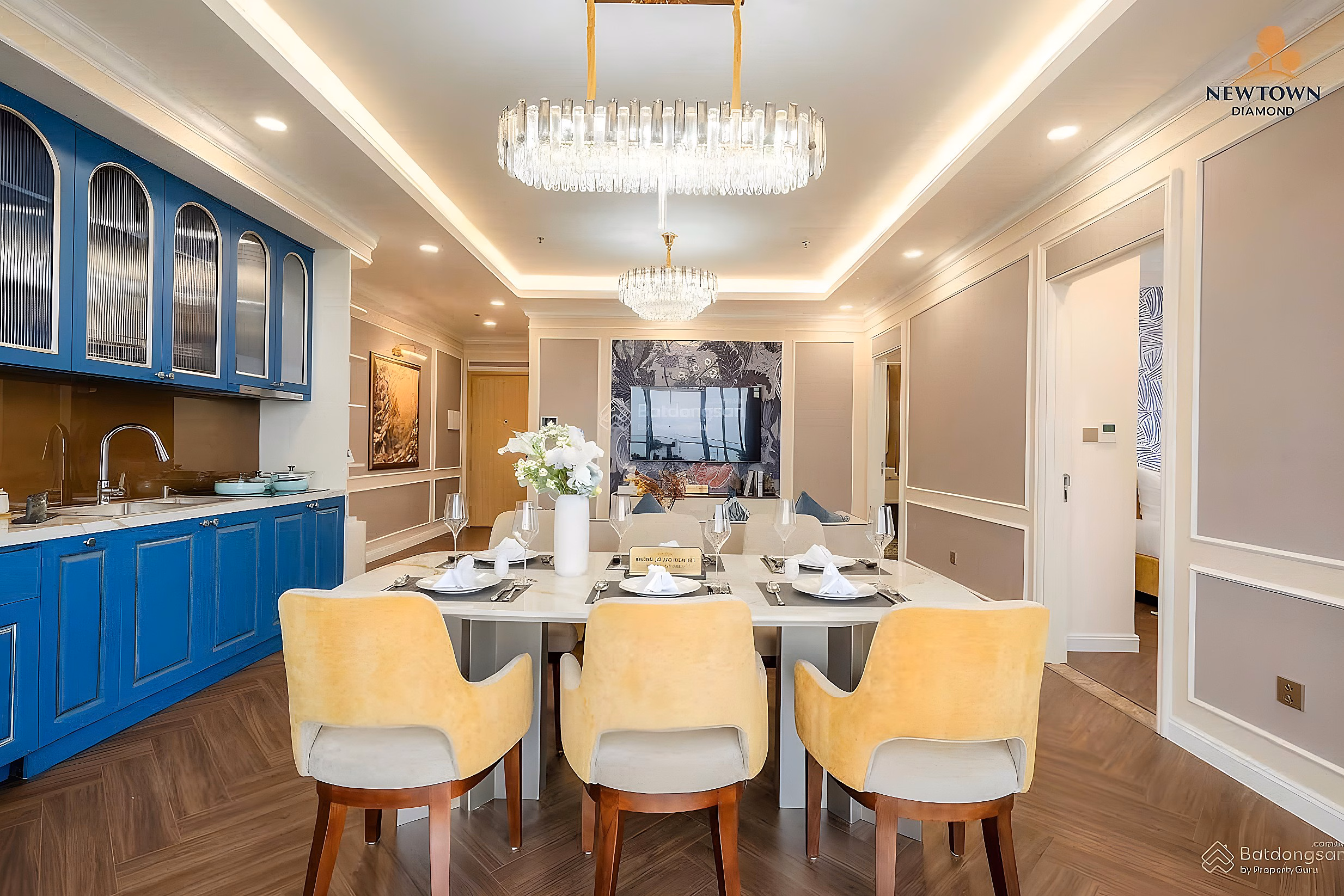 OWN A LUXURY BEACH APARTMENT PRICE FROM ONLY 3.0 BILLION AT NEWTOWN DIAMOND DA NANG MA CANT R1-0709