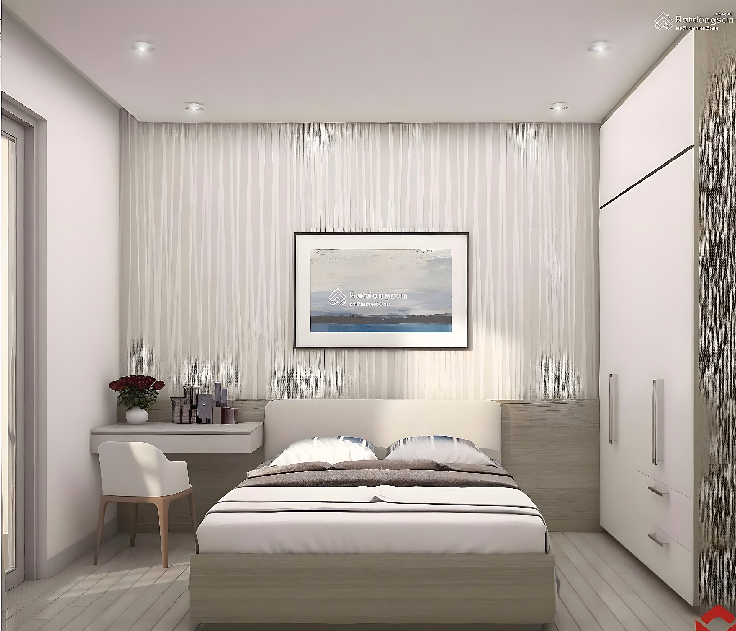 Sunrise Riverside 3 bedrooms, 2 bathrooms, full NT for rent, high-class. Price 20 million***
