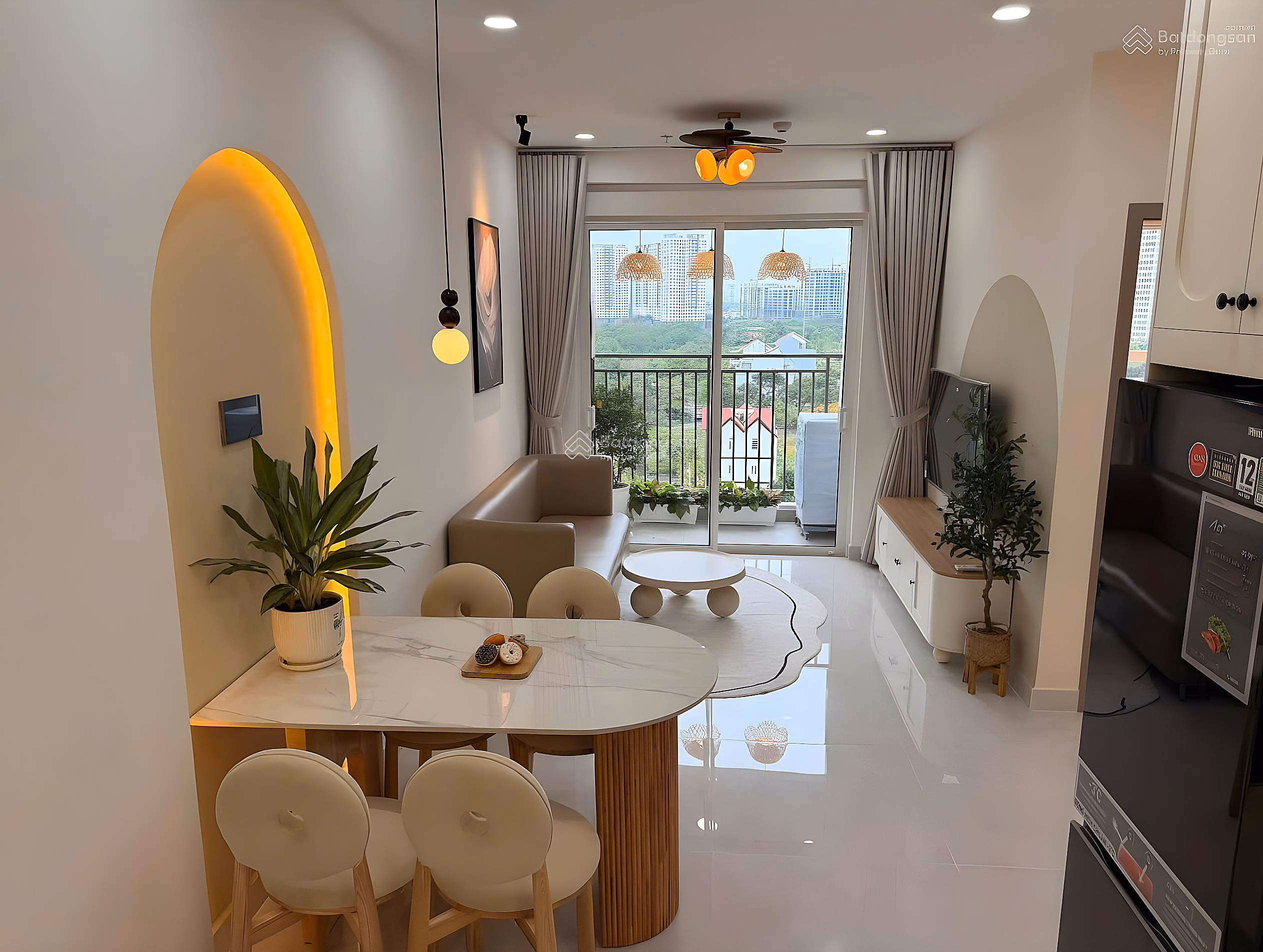100% new house, high-class Sunrise Riverside 2 bedroom fully furnished apartment for rent. Price 18 million***