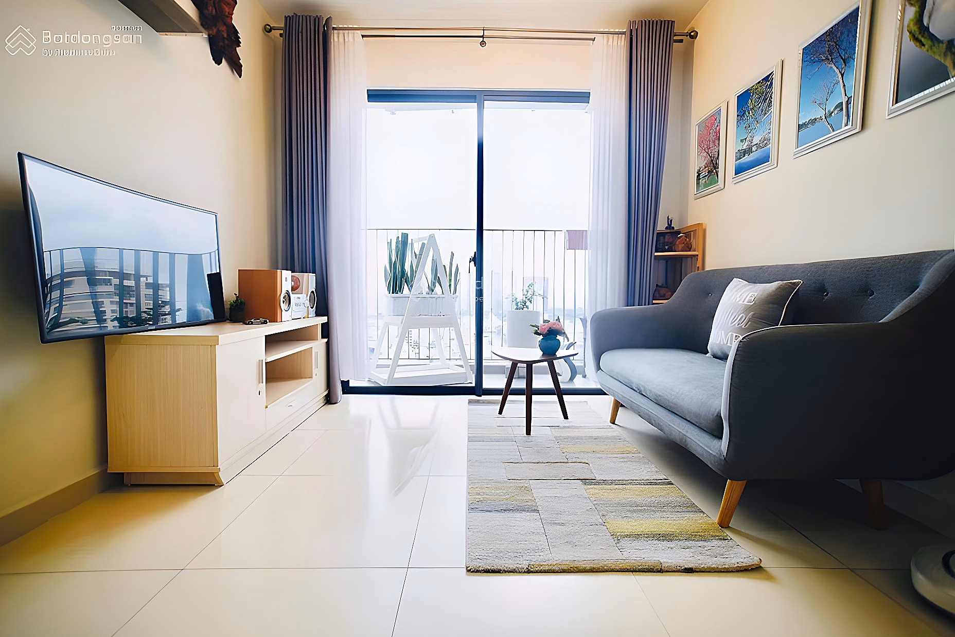 M-One South Saigon luxury apartment for rent D. Be Van Cam District 7, area 68m², 2 bedrooms full interior price 12.5 million