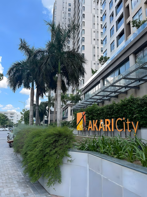 CC Akari City Nam Long for rent, 9 million VND, 75 m2, nice view, good price