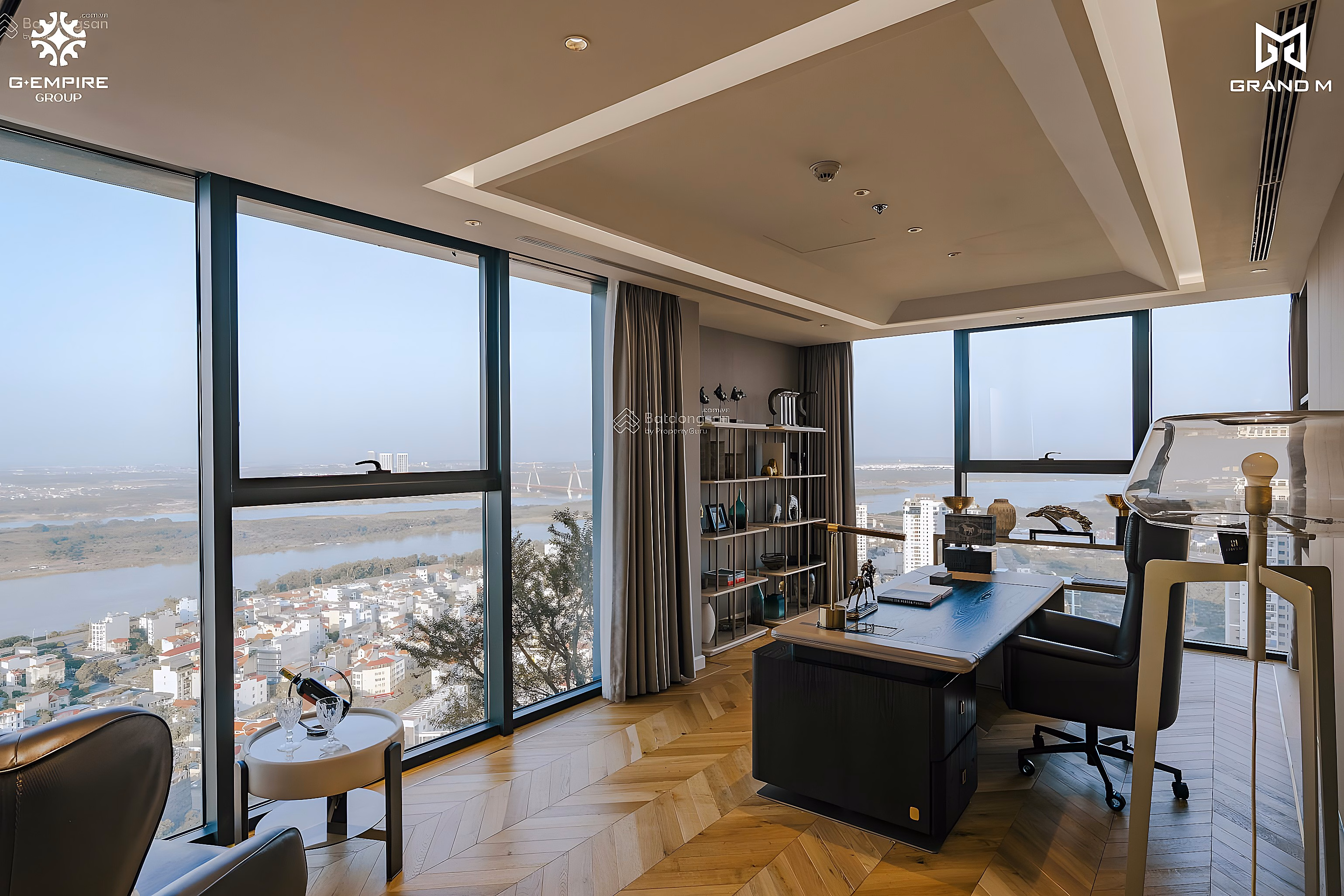 Duplex apartment with Red River view open for sale with huge discounts, chance to win a Porsche, contact Khanh 0818 111 ***