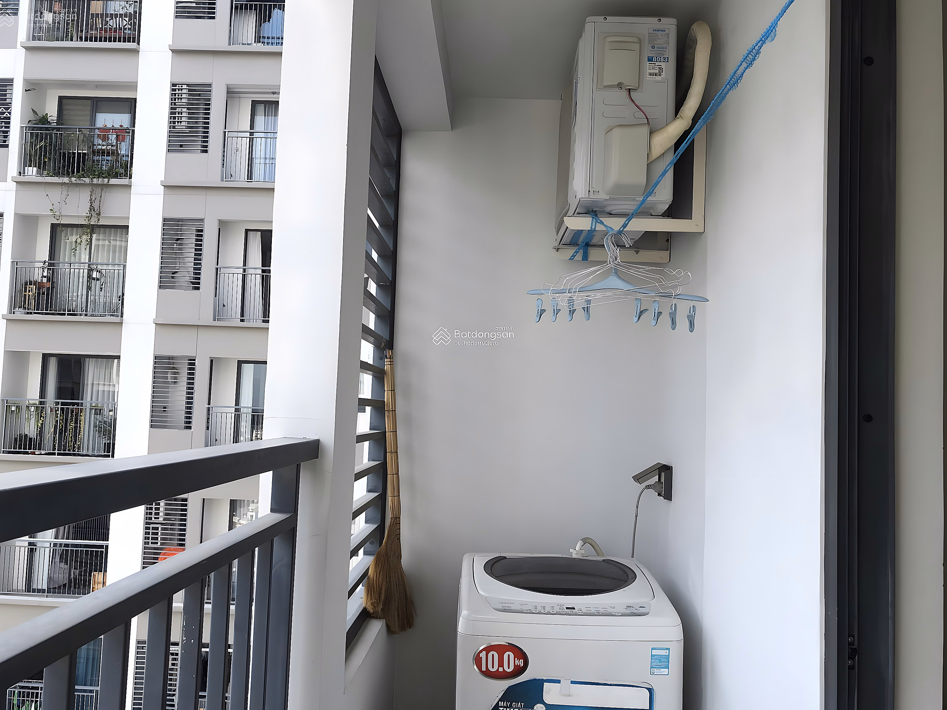 apartment for rent 2 bedrooms 2 bathrooms 70m2 basic furniture 70% 11 million/month