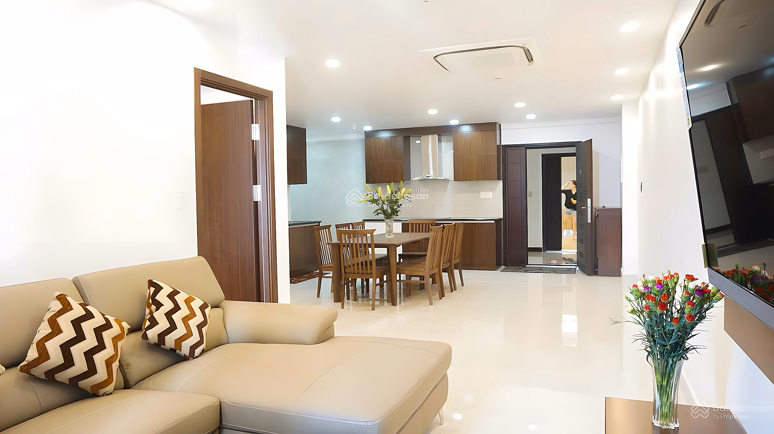Beautiful apartment for rent in Green Valley, PMH, District 7, 89m2, 2 bedrooms, only 19 million/month*** Lam