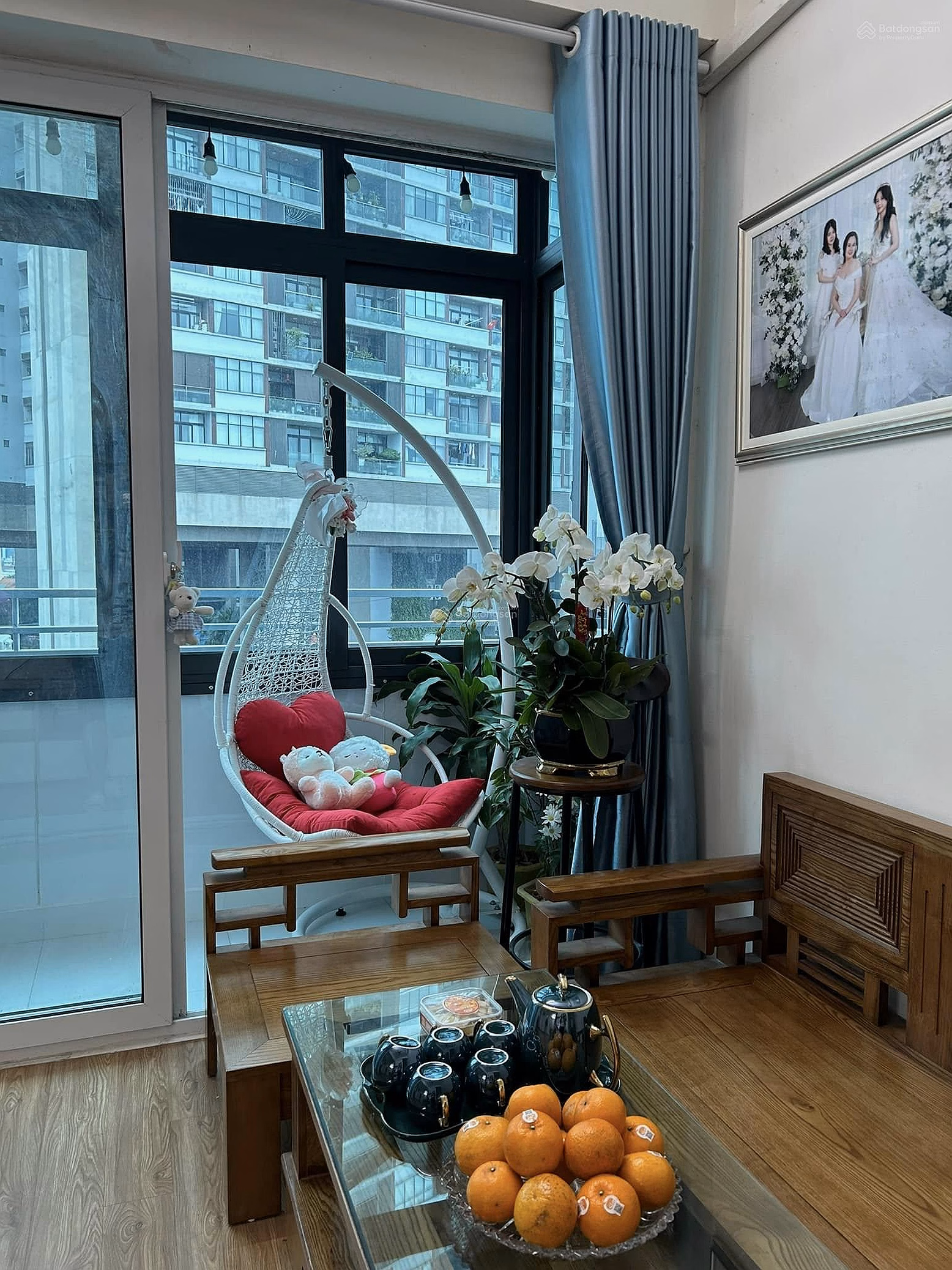 Apartment for sale, corner apartment, 9th floor, Nguyen Hoang-My Dinh area, 76 meters, original owner's red book