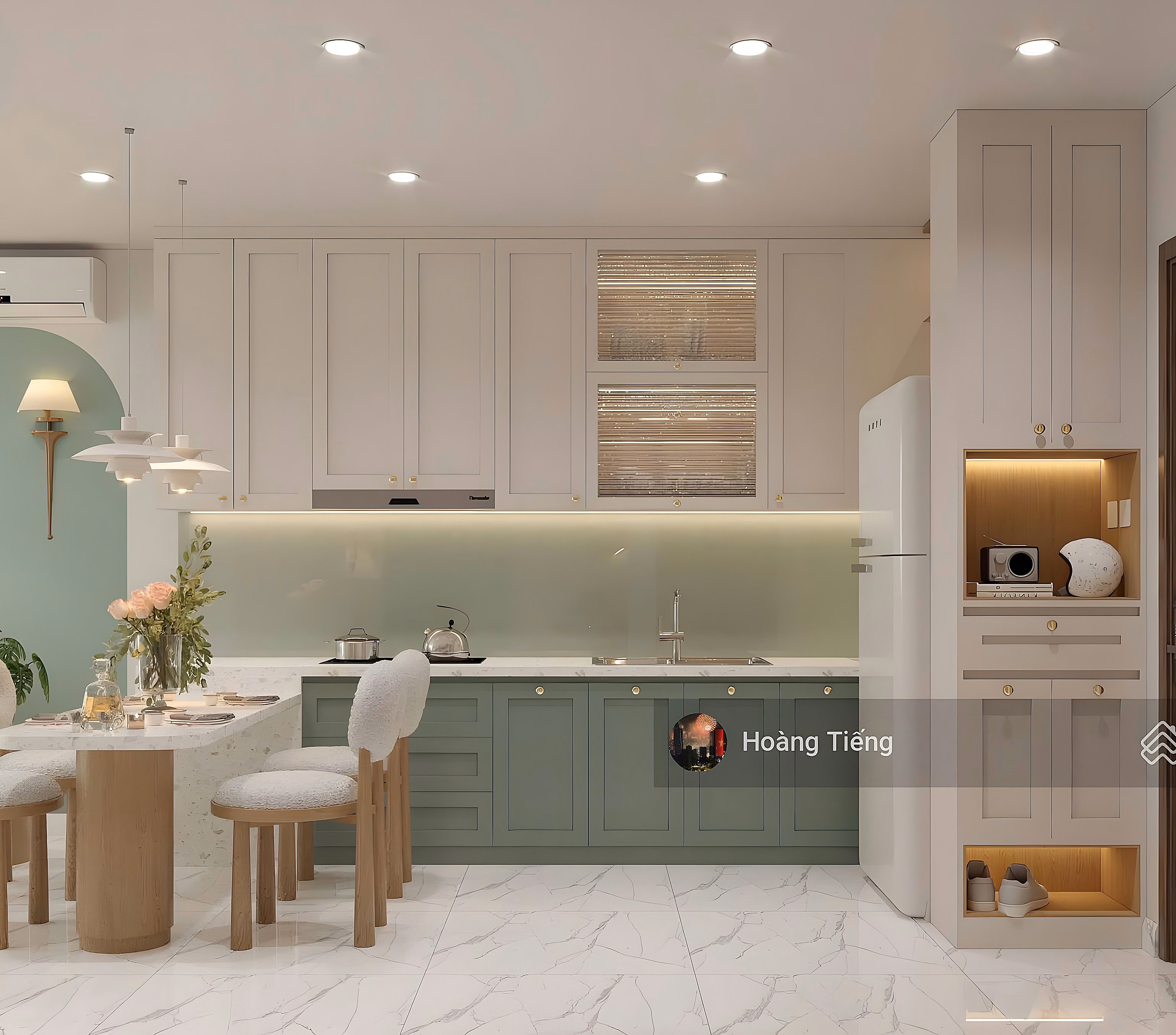 Lucky Palace Apartment for rent, District 6, Area: 86m2, 2 bedrooms, 2 bathrooms, Price: 12.5 million/month*** Beautiful house